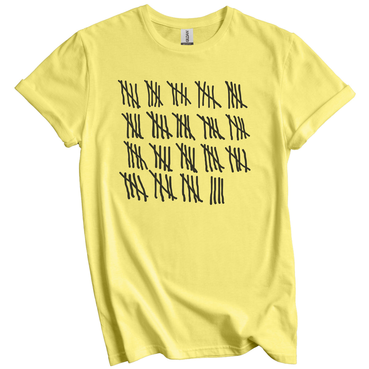 Counting To 94 Years Old Tally Marks Funny 94th Birthday T-Shirt