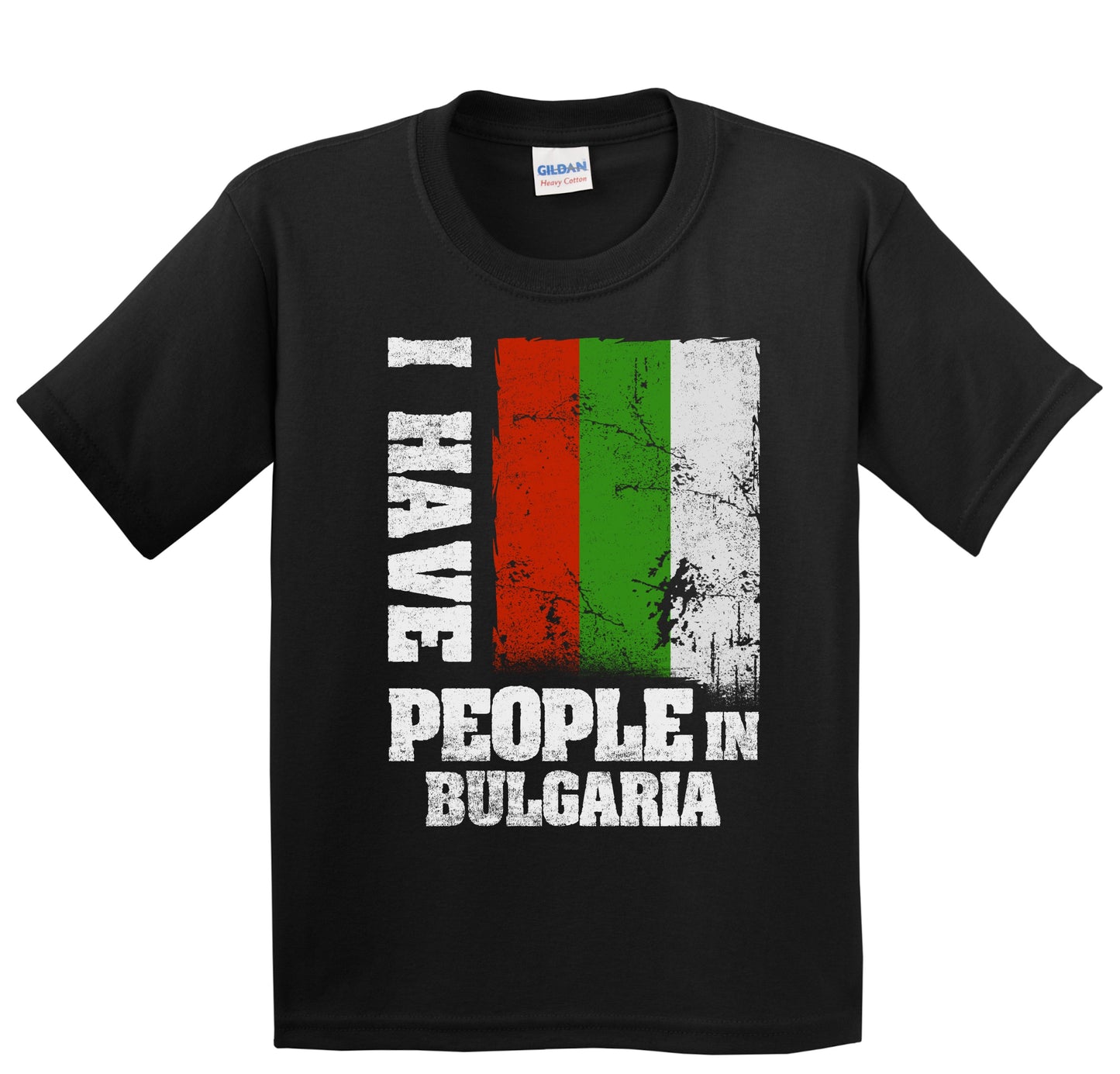 I Have People In Bulgaria Bulgarian Flag Youth T-Shirt
