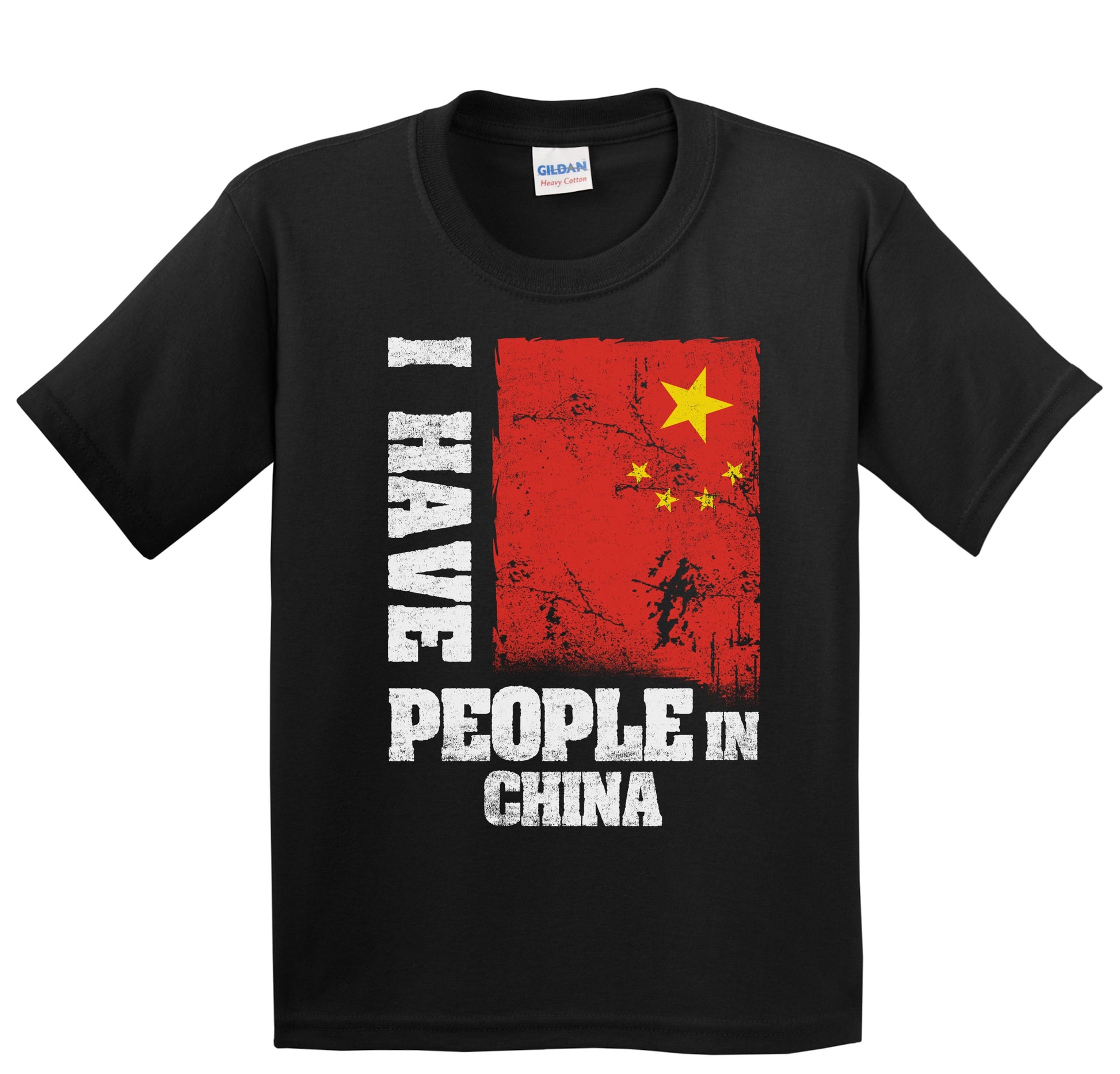 I Have People In China Chinese Flag Youth T-Shirt