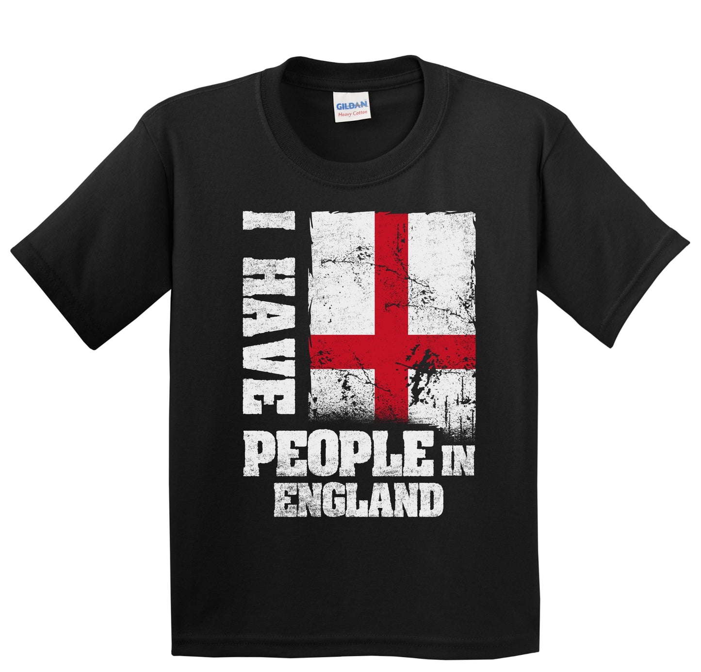 I Have People In England English Flag Youth T-Shirt