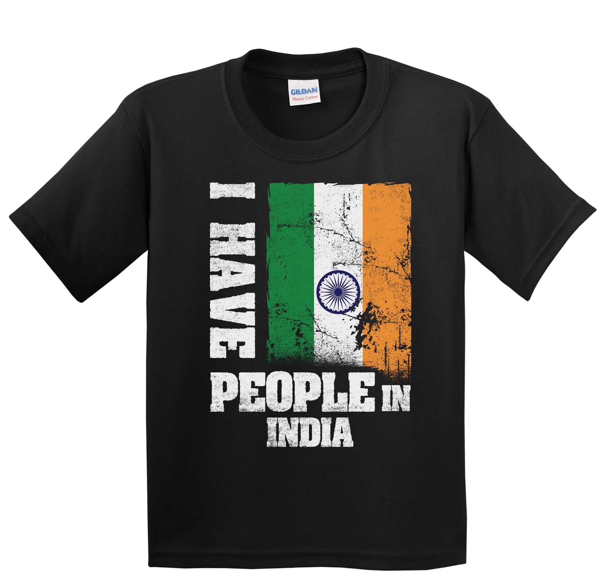 I Have People In India Indian Flag Youth T-Shirt