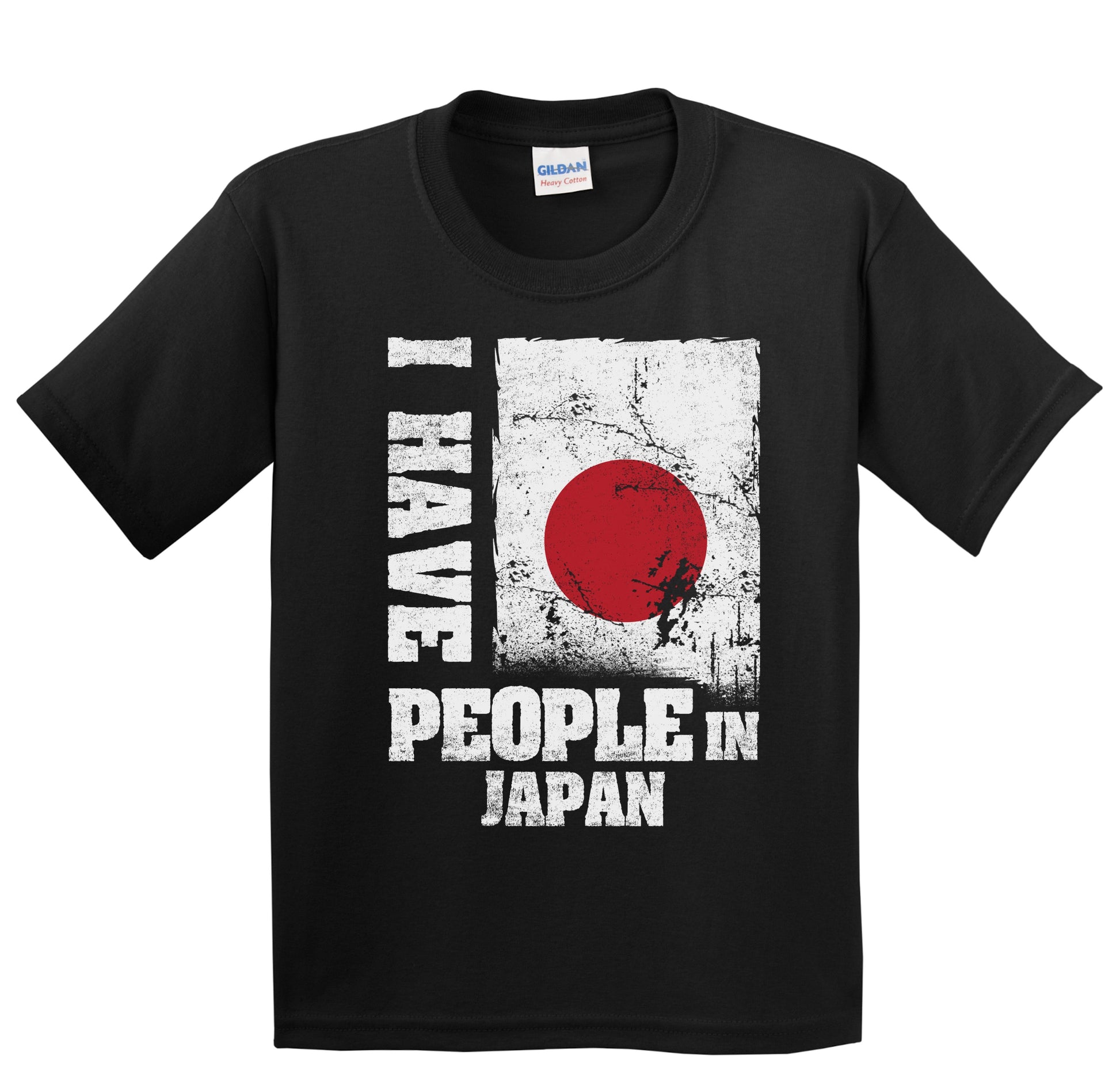 I Have People In Japan Japanese Flag Youth T-Shirt
