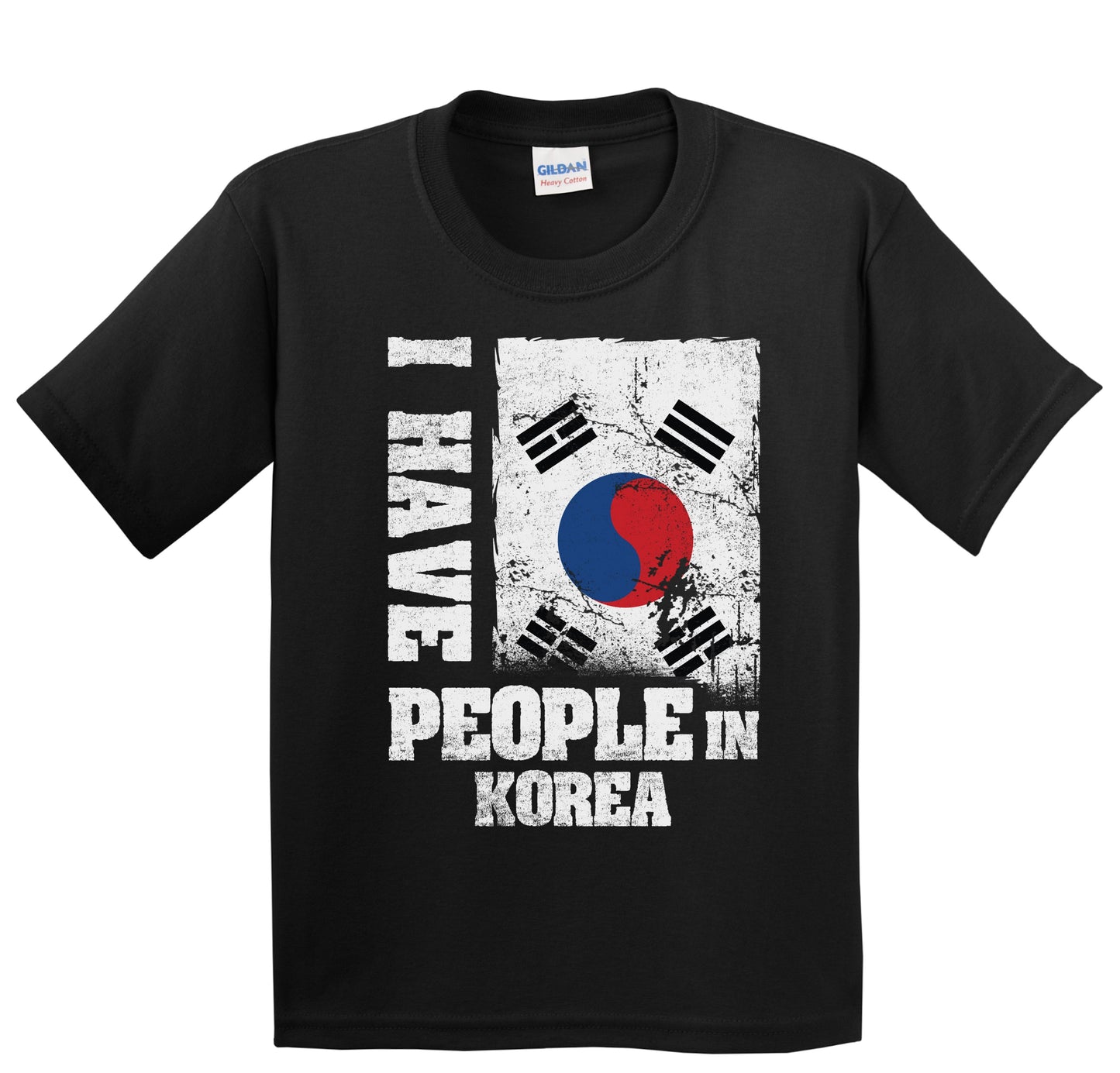 I Have People In Korea South Korean Flag Youth T-Shirt