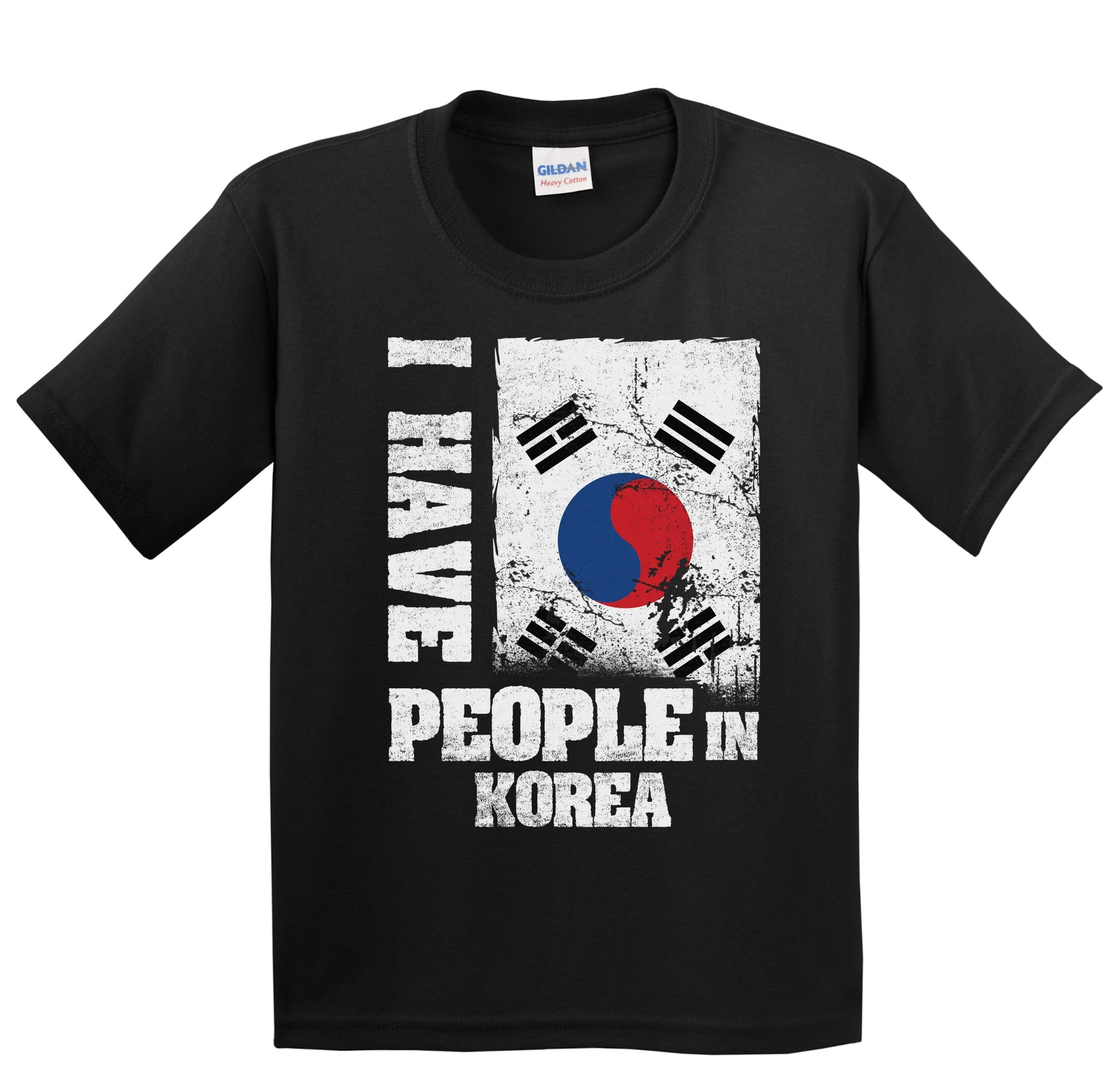 I Have People In Korea South Korean Flag Youth T-Shirt