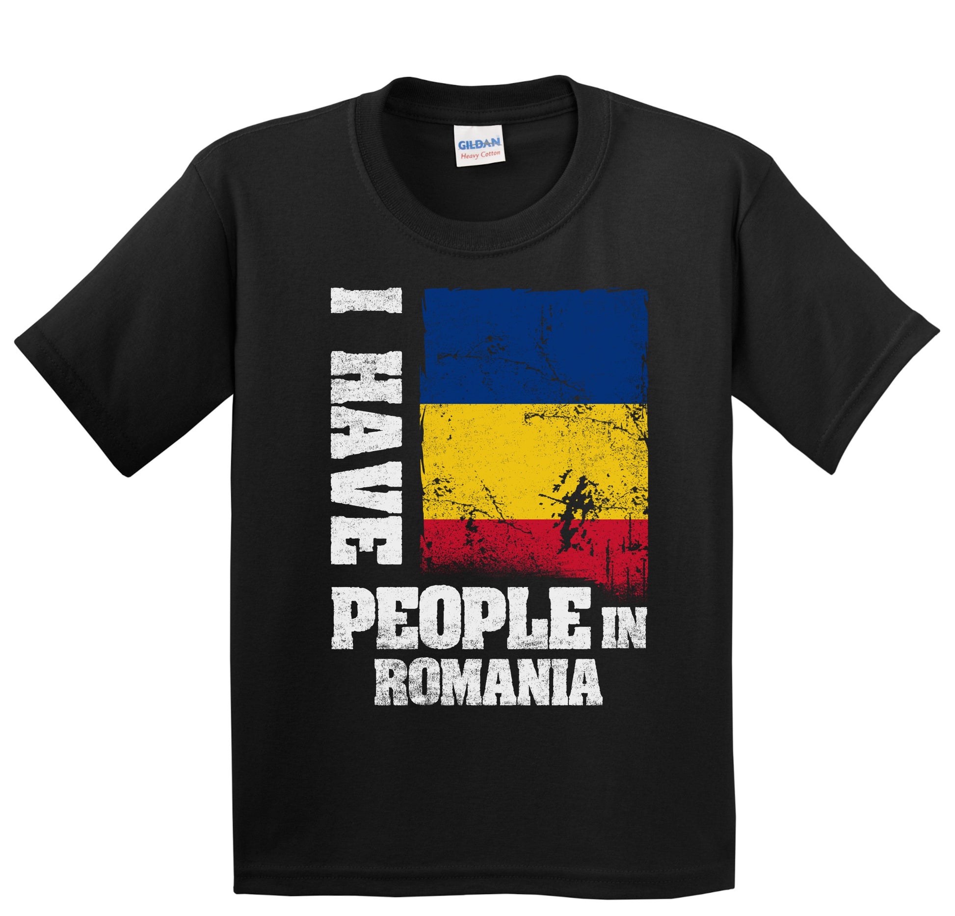 I Have People In Romania Romanian Flag Youth T-Shirt