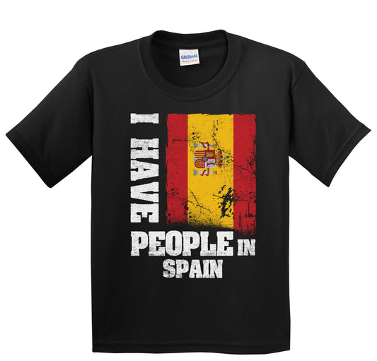 I Have People In Spain Spanish Flag Youth T-Shirt