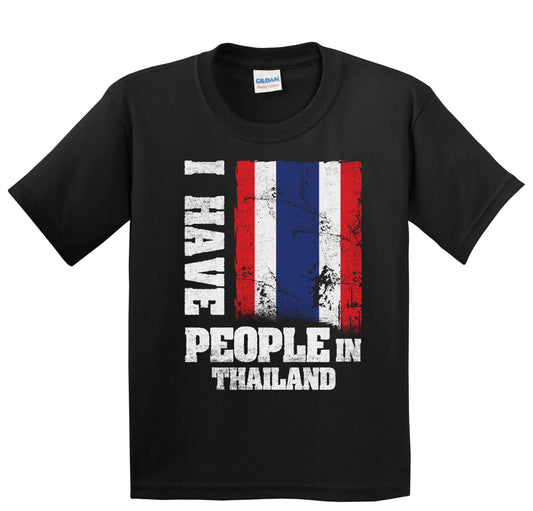 I Have People In Thailand Thai Flag Youth T-Shirt