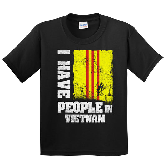 I Have People In Vietnam South Vietnamese Flag Youth T-Shirt