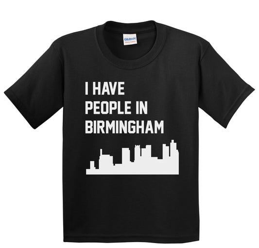 I Have People In Birmingham Alabama Skyline Youth T-Shirt