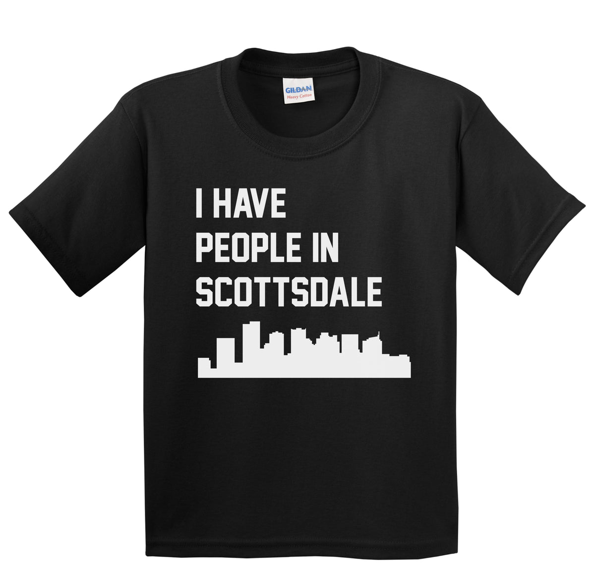 I Have People In Scottsdale Arizona Skyline Youth T-Shirt