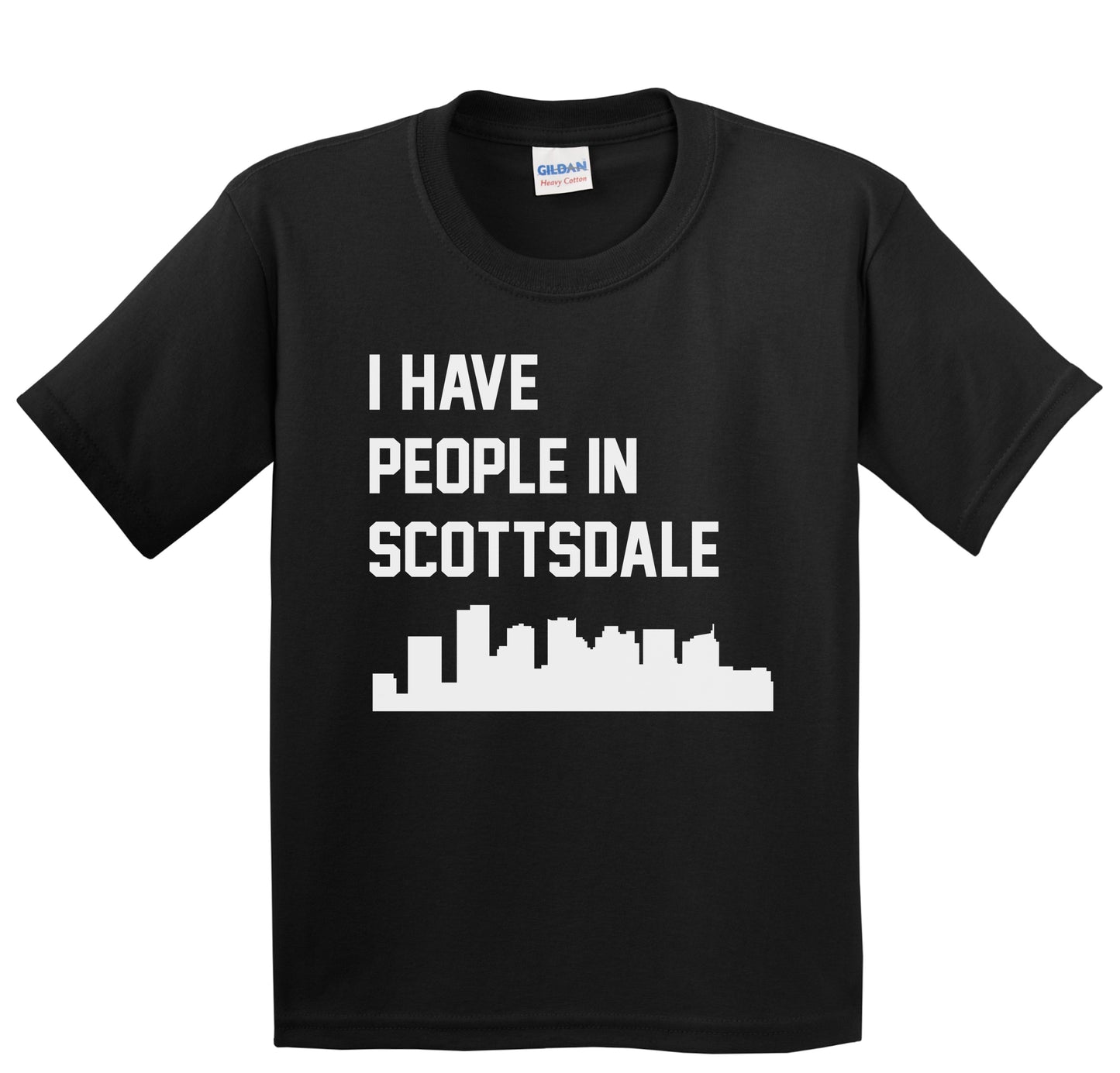 I Have People In Scottsdale Arizona Skyline Youth T-Shirt