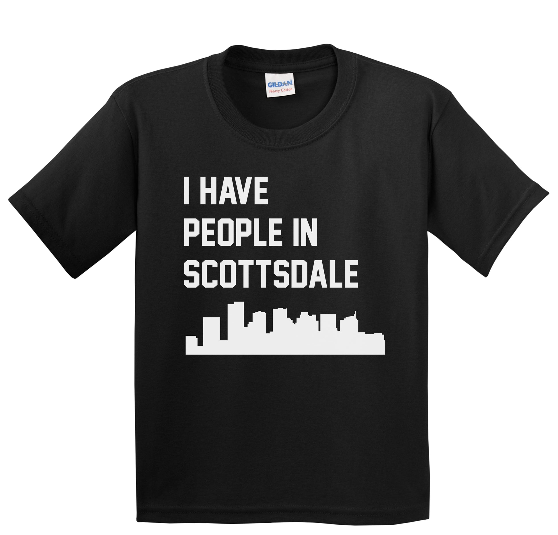 I Have People In Scottsdale Arizona Skyline Youth T-Shirt