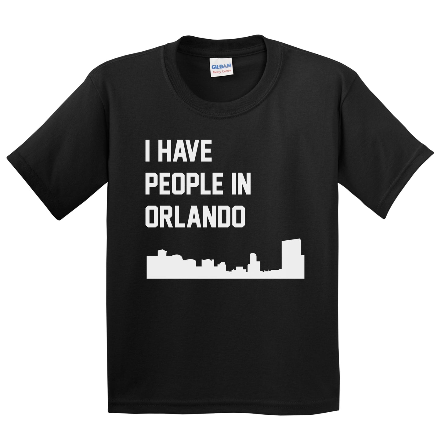 I Have People In Orlando Florida Skyline Youth T-Shirt