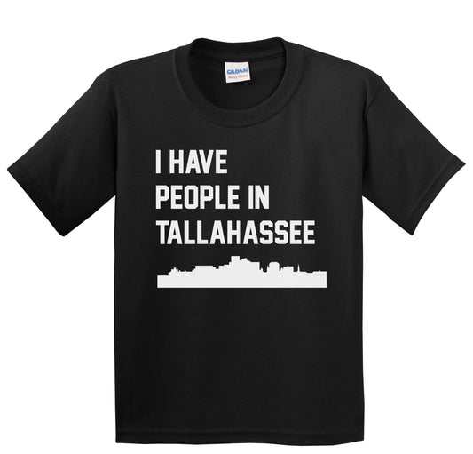 I Have People In Tallahassee Florida Skyline Youth T-Shirt