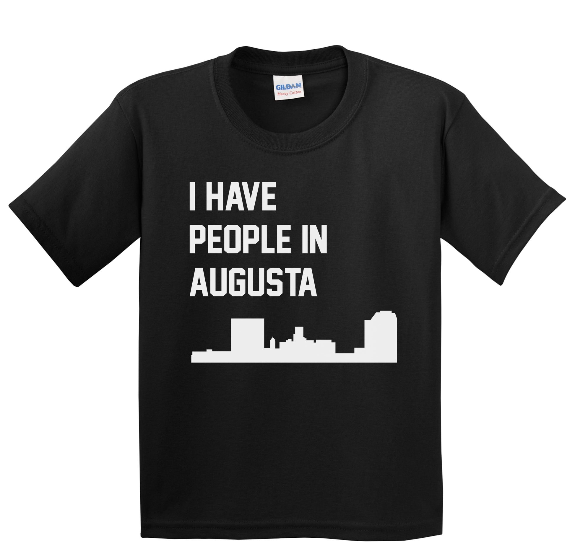 I Have People In Augusta Georgia Skyline Youth T-Shirt
