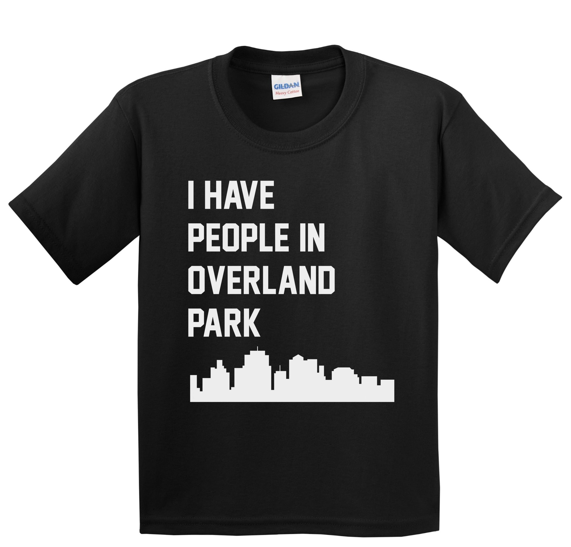 I Have People In Overland Park Kansas Skyline Youth T-Shirt