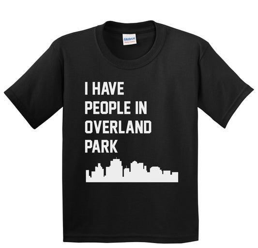 I Have People In Overland Park Kansas Skyline Youth T-Shirt
