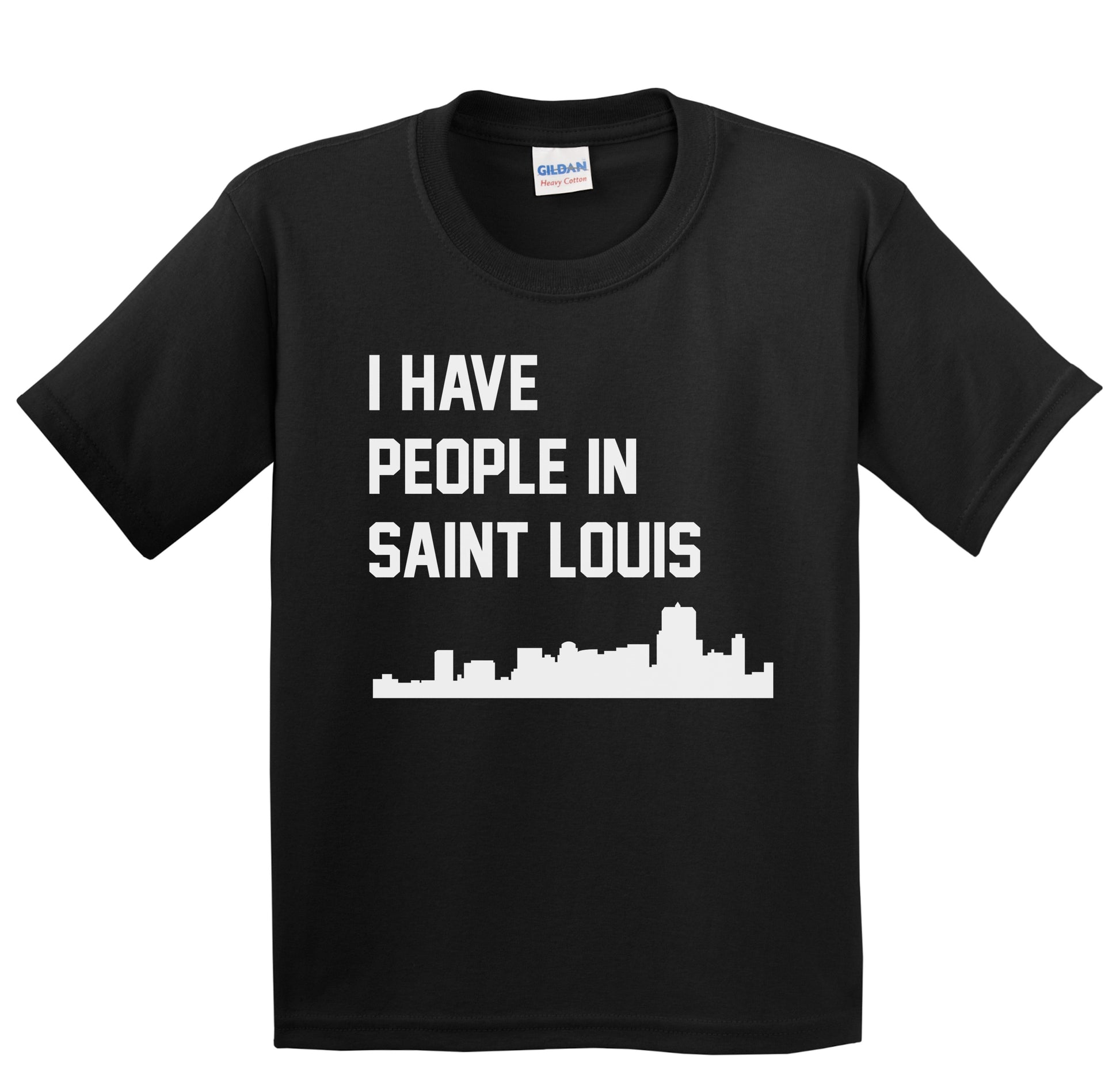 I Have People In Saint Louis Missouri Skyline Youth T-Shirt