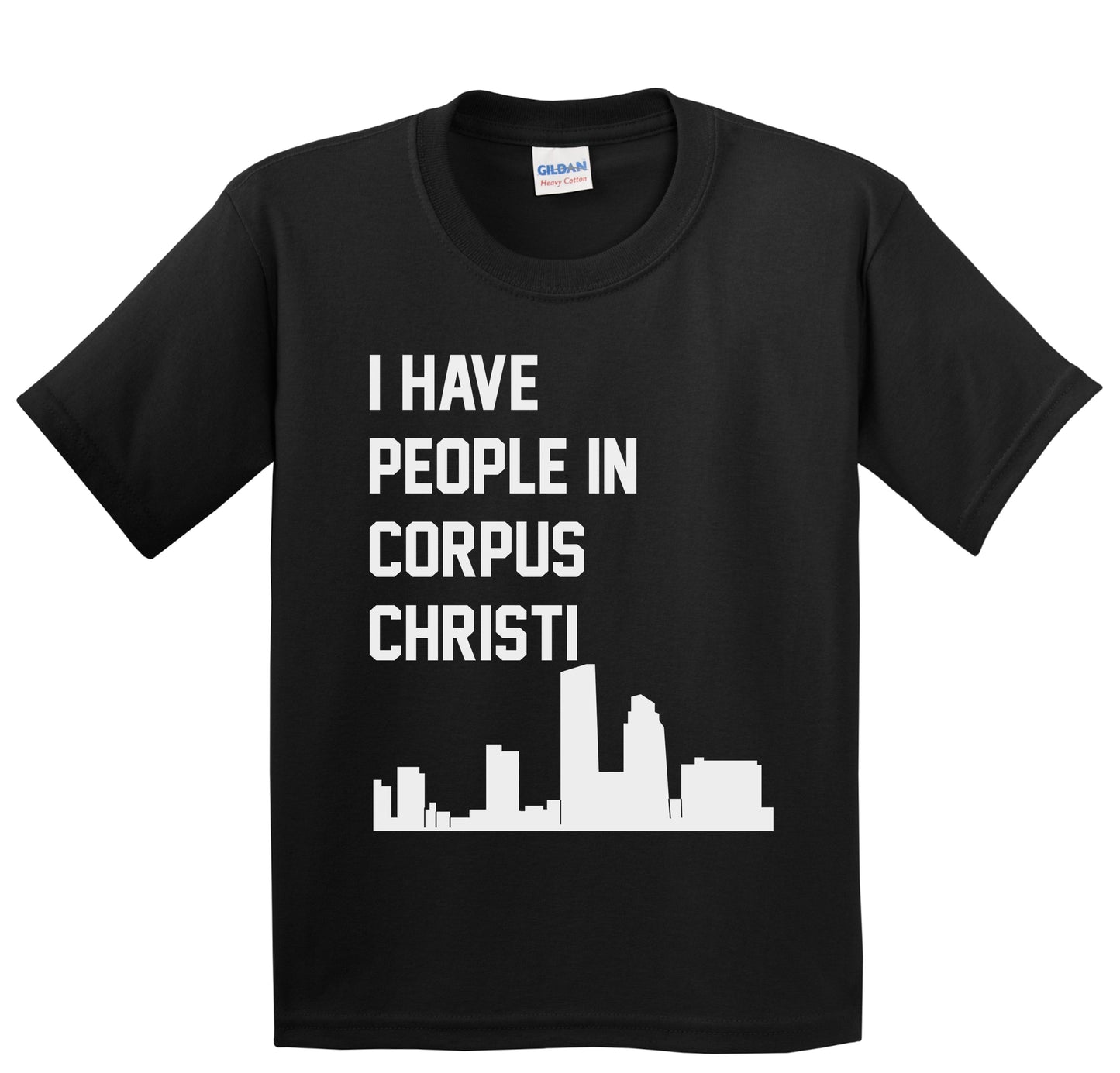 I Have People In Corpus Christi Texas Skyline Youth T-Shirt