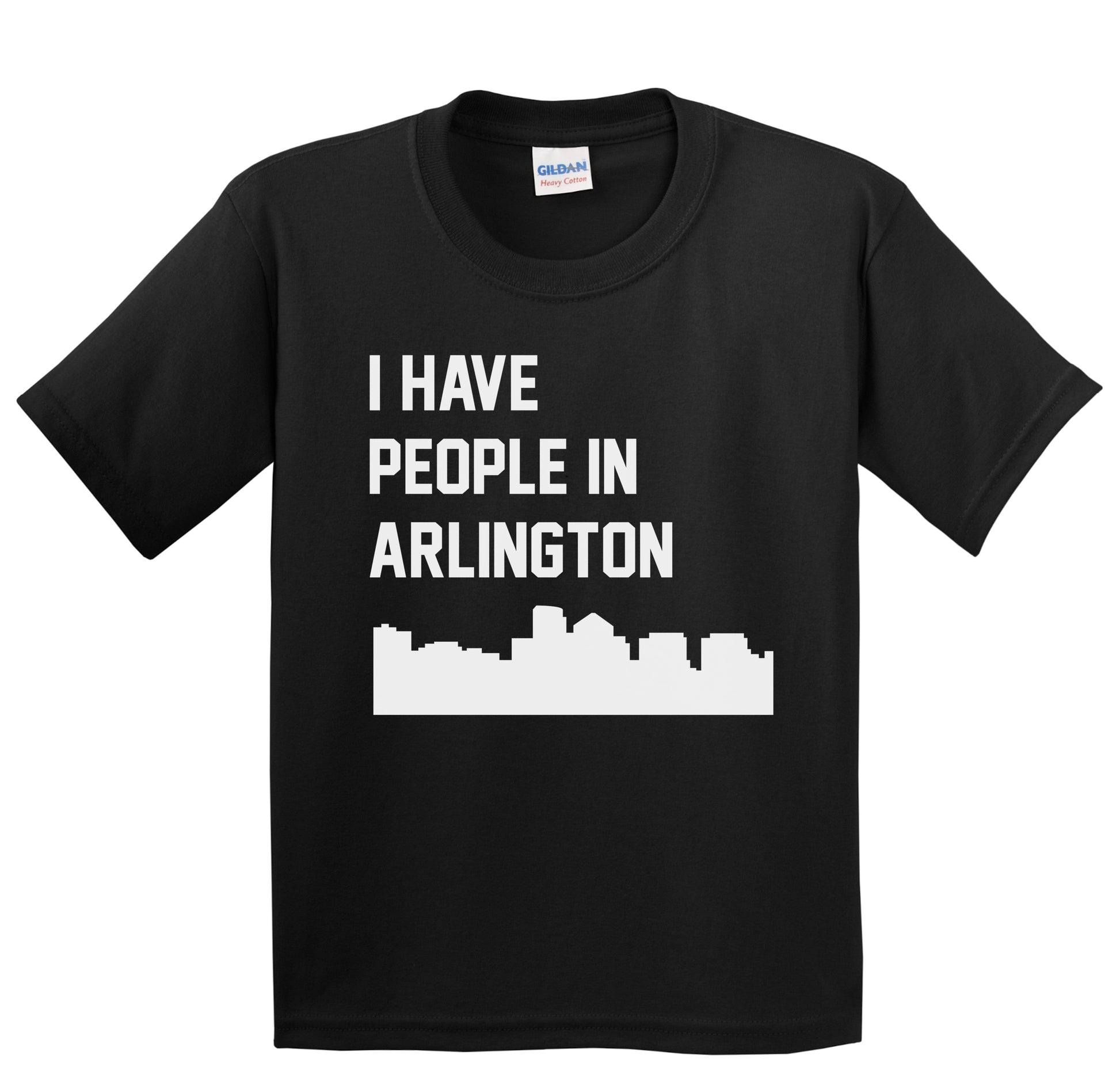 I Have People In Arlington Virginia Skyline Youth T-Shirt