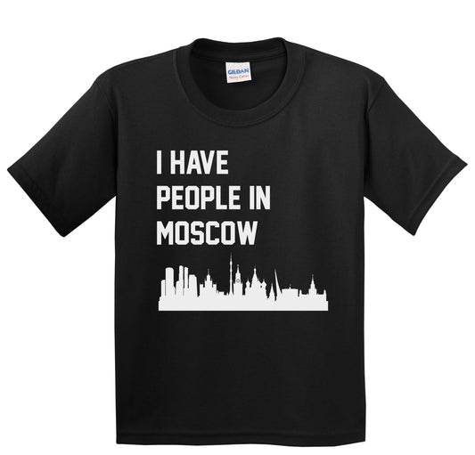 I Have People In Moscow Russia Skyline Youth T-Shirt