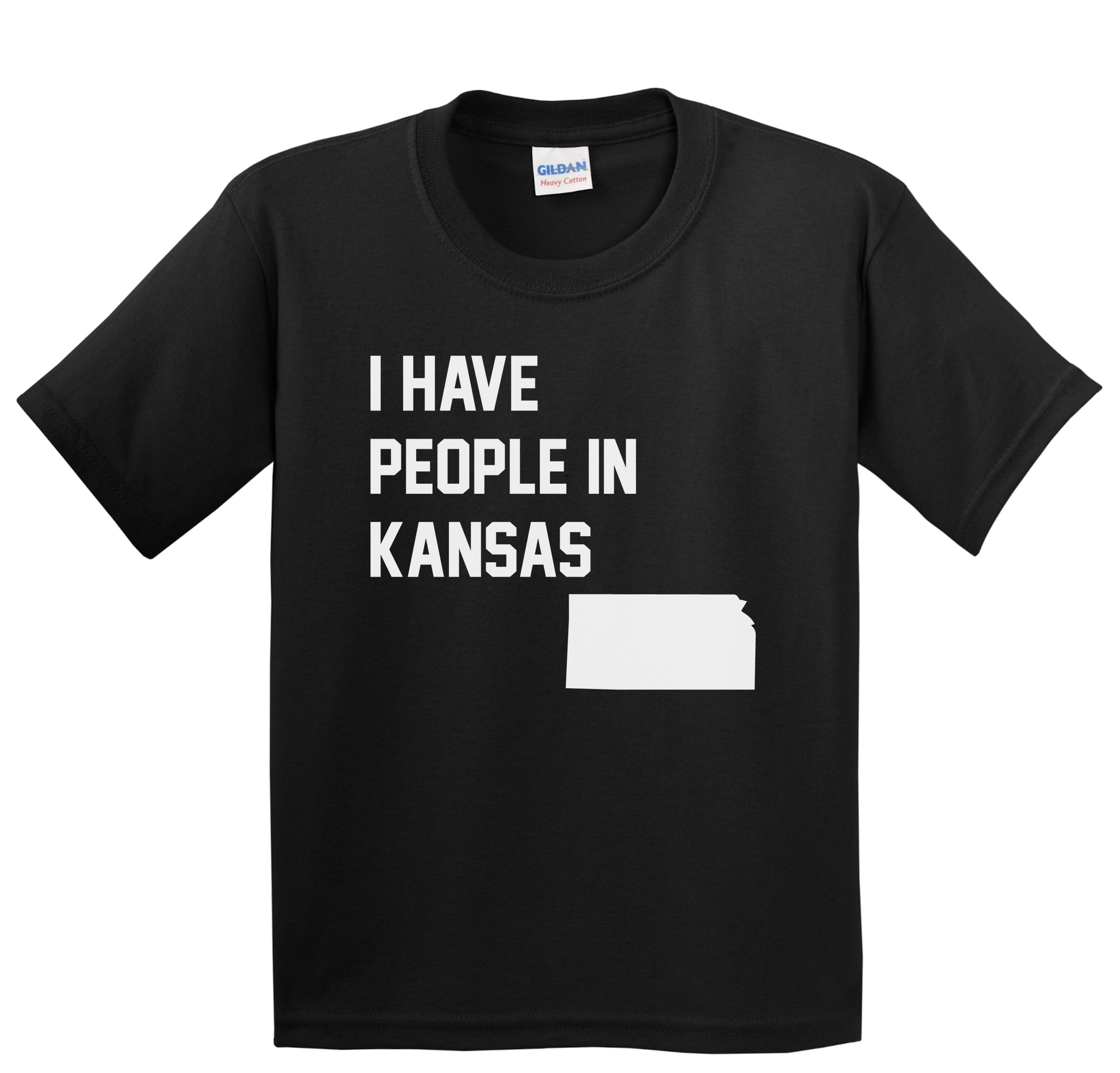 I Have People In Kansas Youth T-Shirt