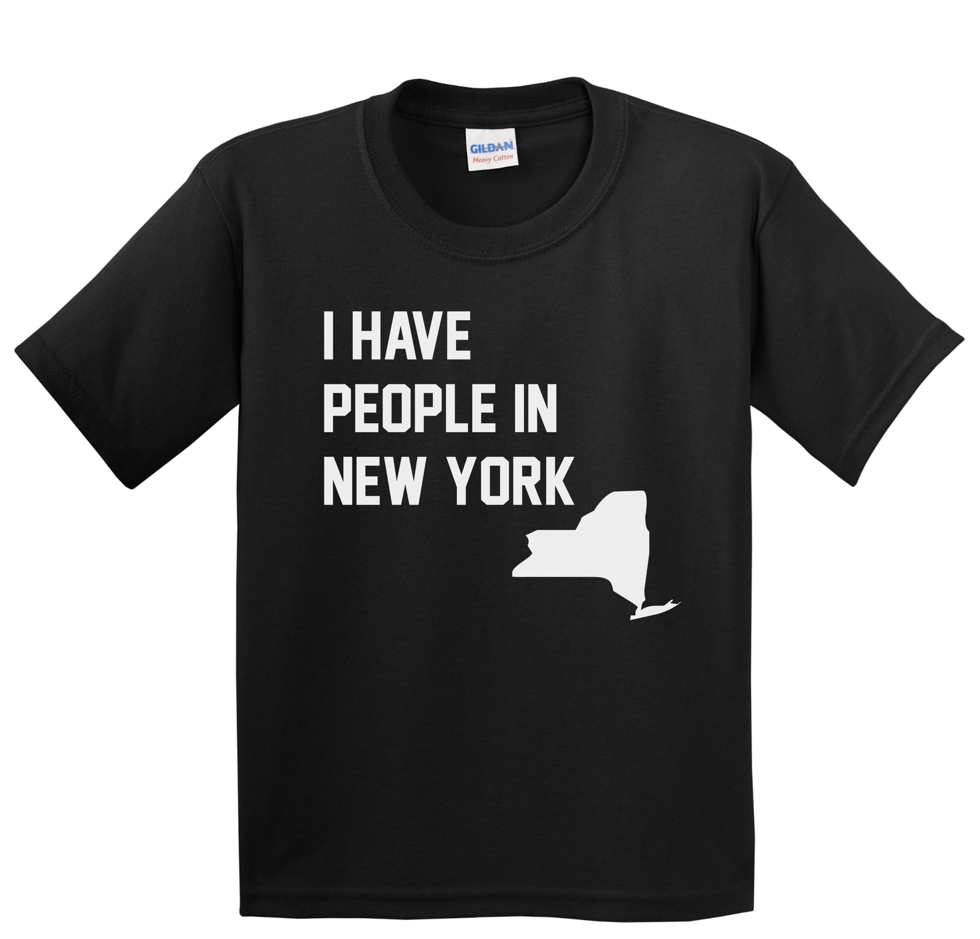 I Have People In New York Youth T-Shirt