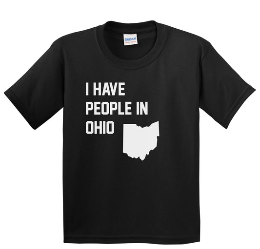 I Have People In Ohio Youth T-Shirt