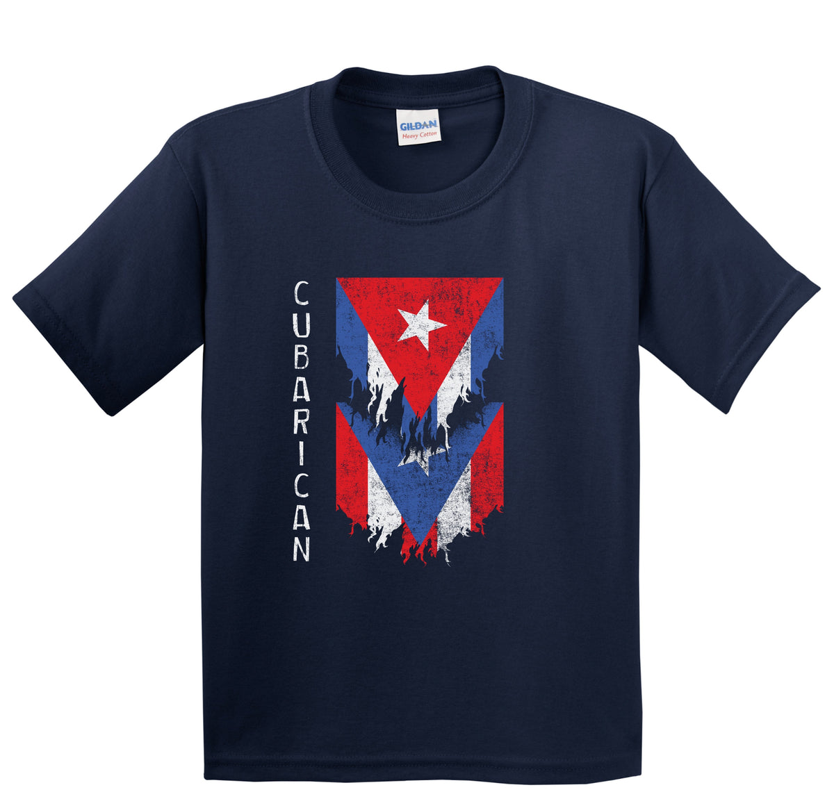 Cuban Puerto Rican Flags Cuba Puerto Rico Cubarican Youth T-Shirt