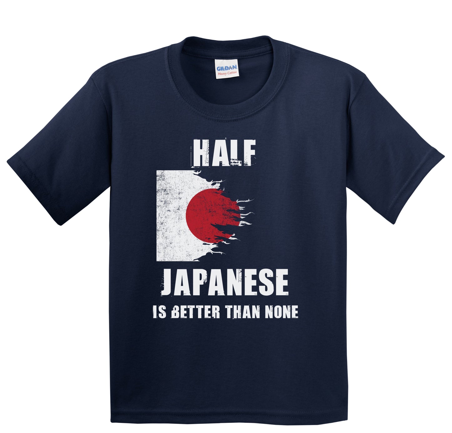 Half Japanese Is Better Than None Funny Japan Youth T-Shirt