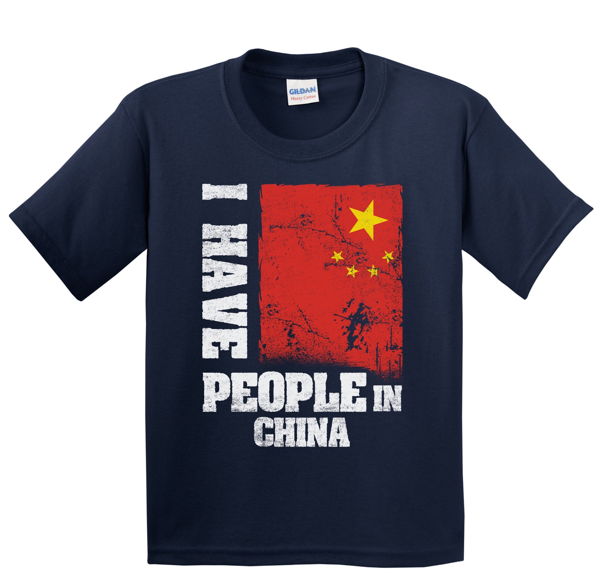 I Have People In China Chinese Flag Youth T-Shirt