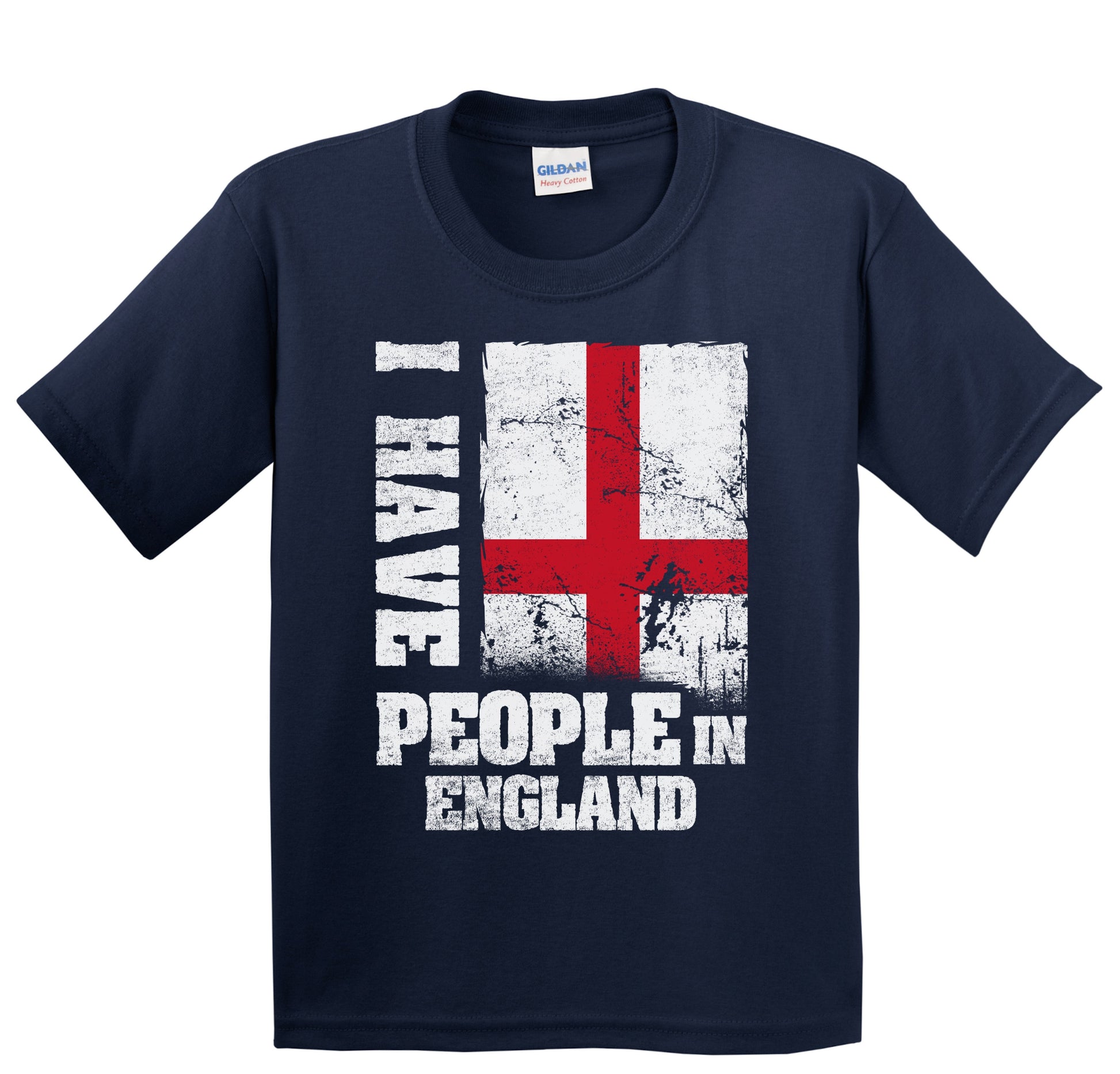 I Have People In England English Flag Youth T-Shirt