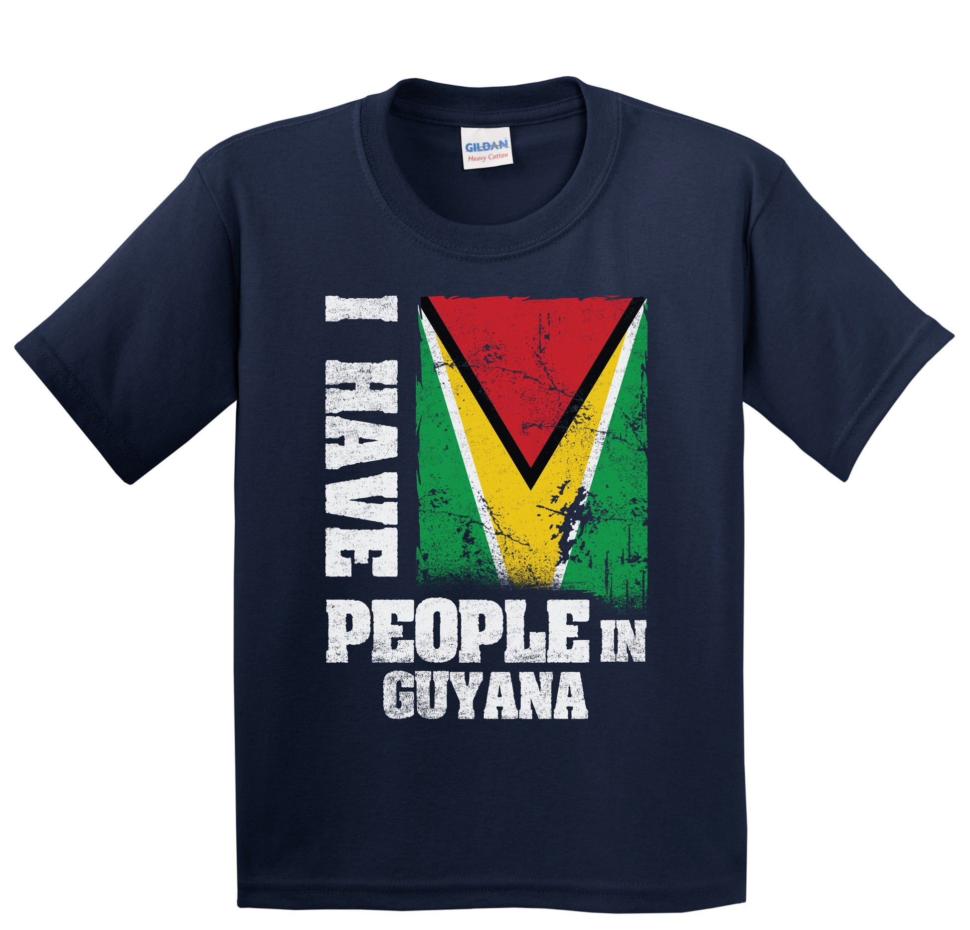 I Have People In Guyana Guyanese Flag Youth T-Shirt