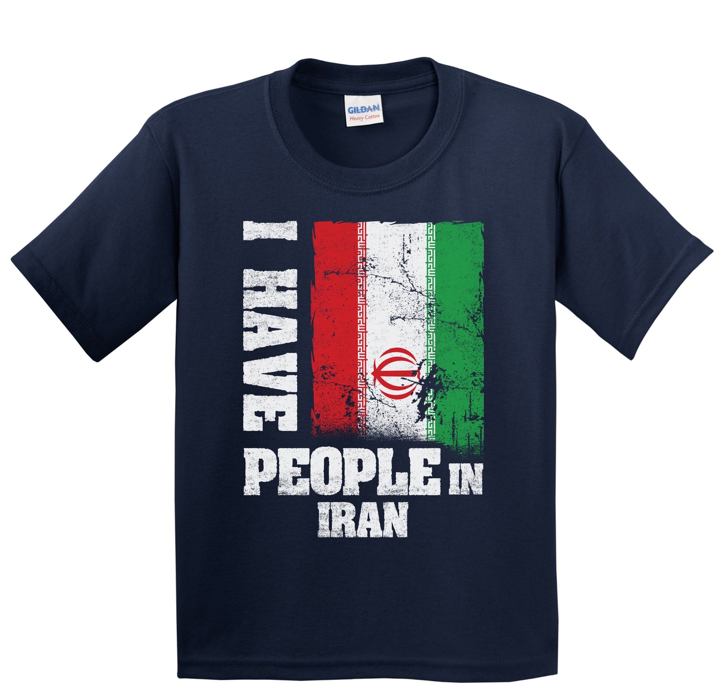 I Have People In Iran Iranian Flag Youth T-Shirt