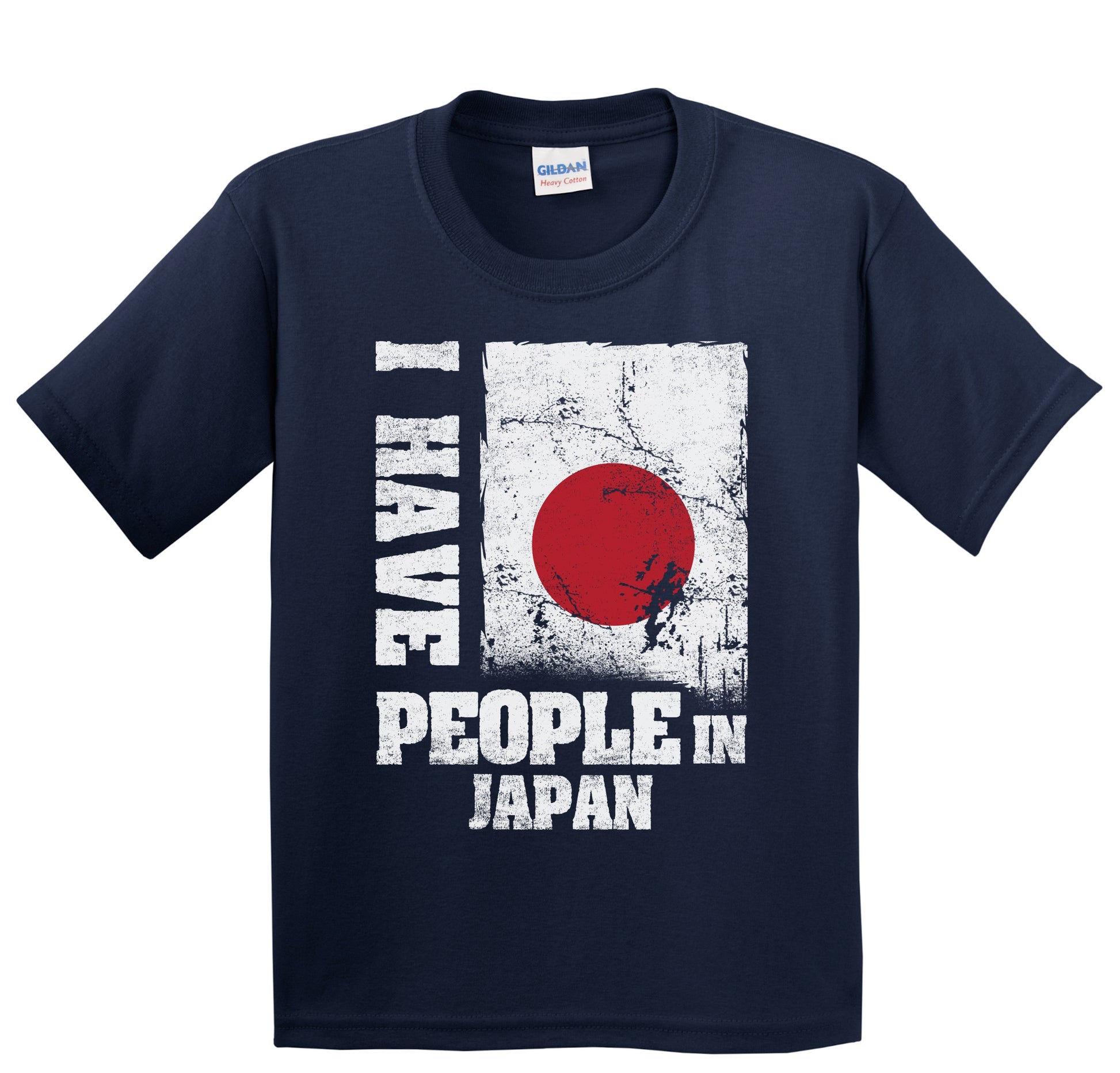 I Have People In Japan Japanese Flag Youth T-Shirt