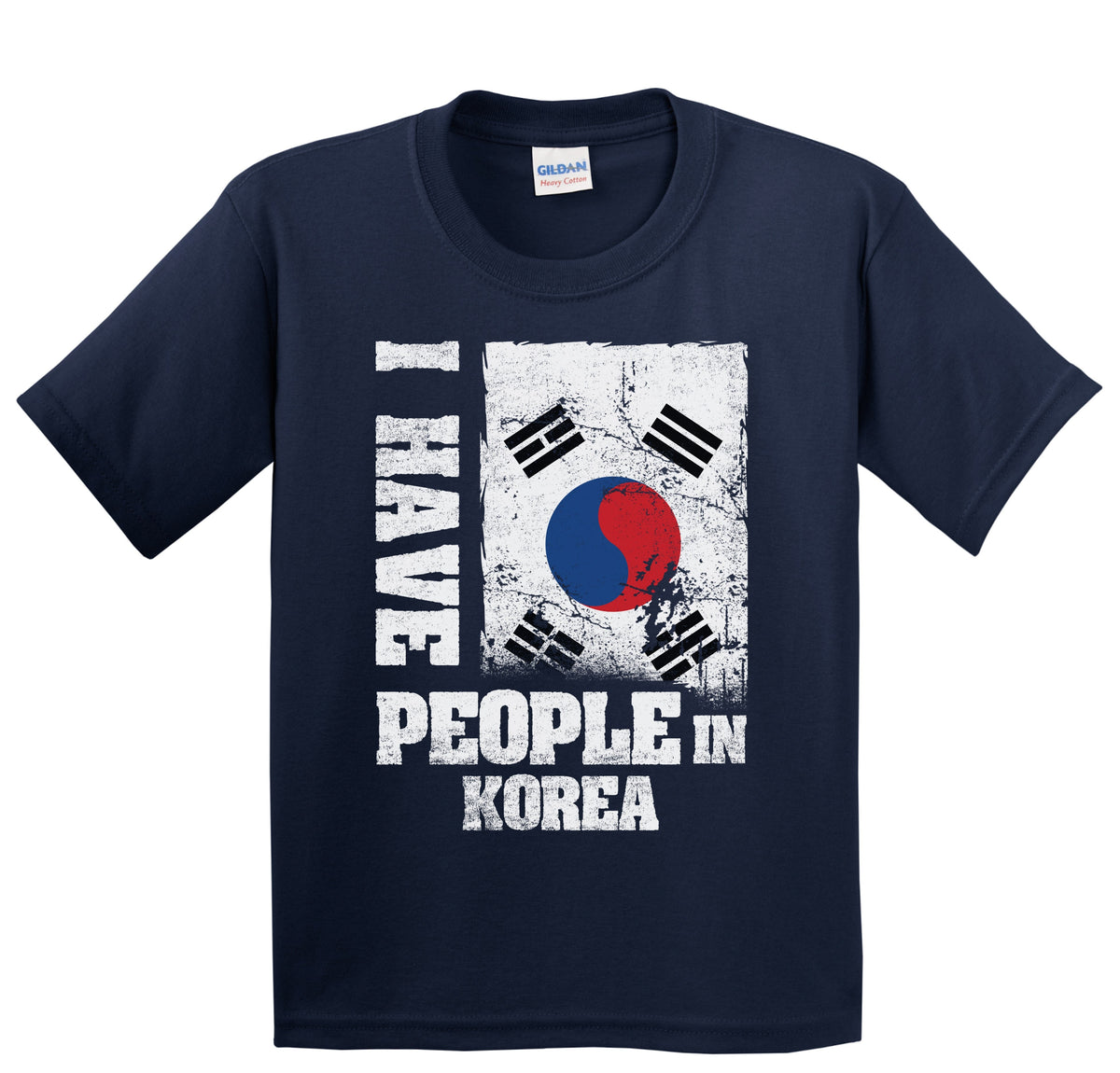 I Have People In Korea South Korean Flag Youth T-Shirt