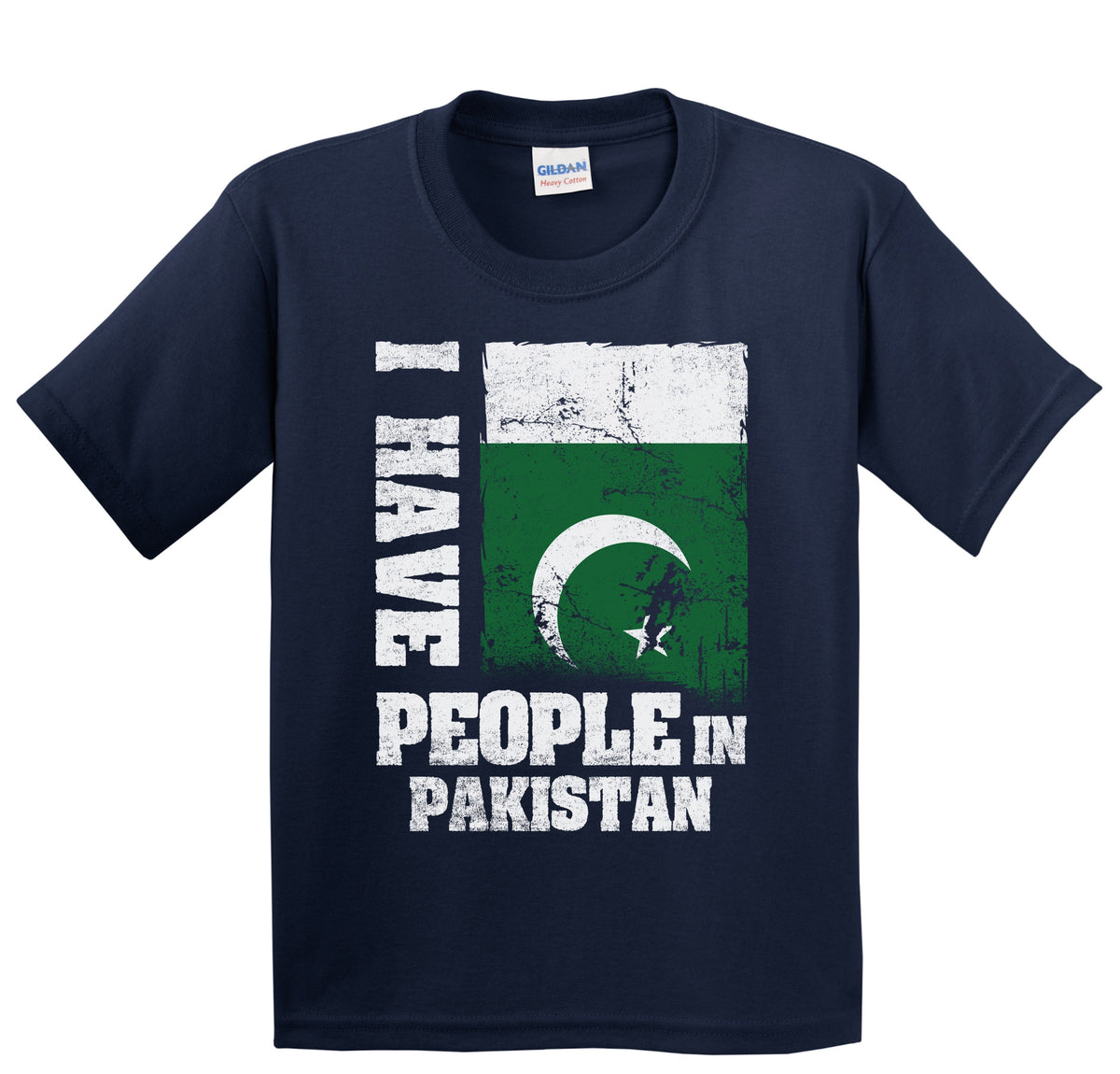 I Have People In Pakistan Pakistani Flag Youth T-Shirt
