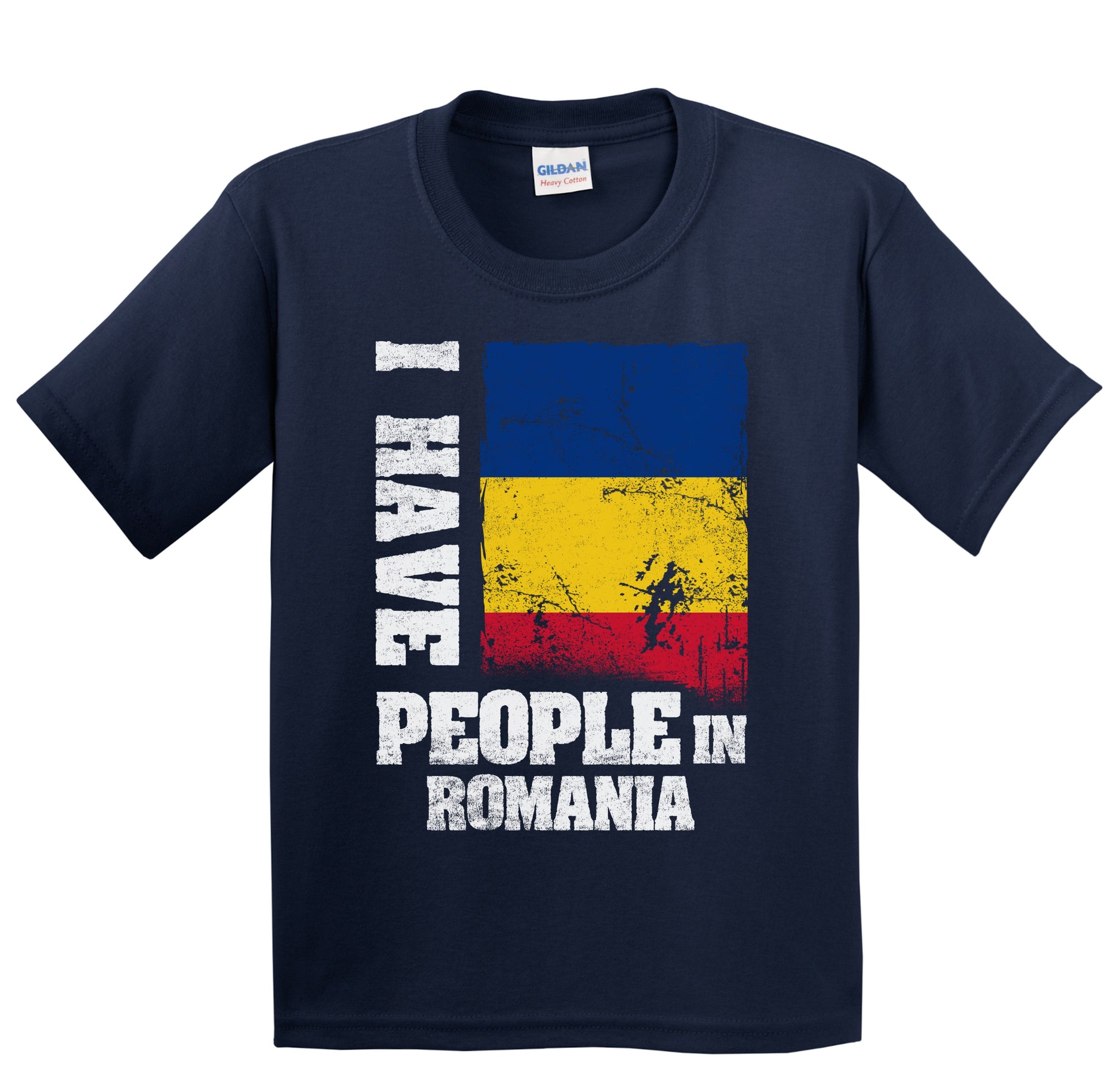 I Have People In Romania Romanian Flag Youth T-Shirt