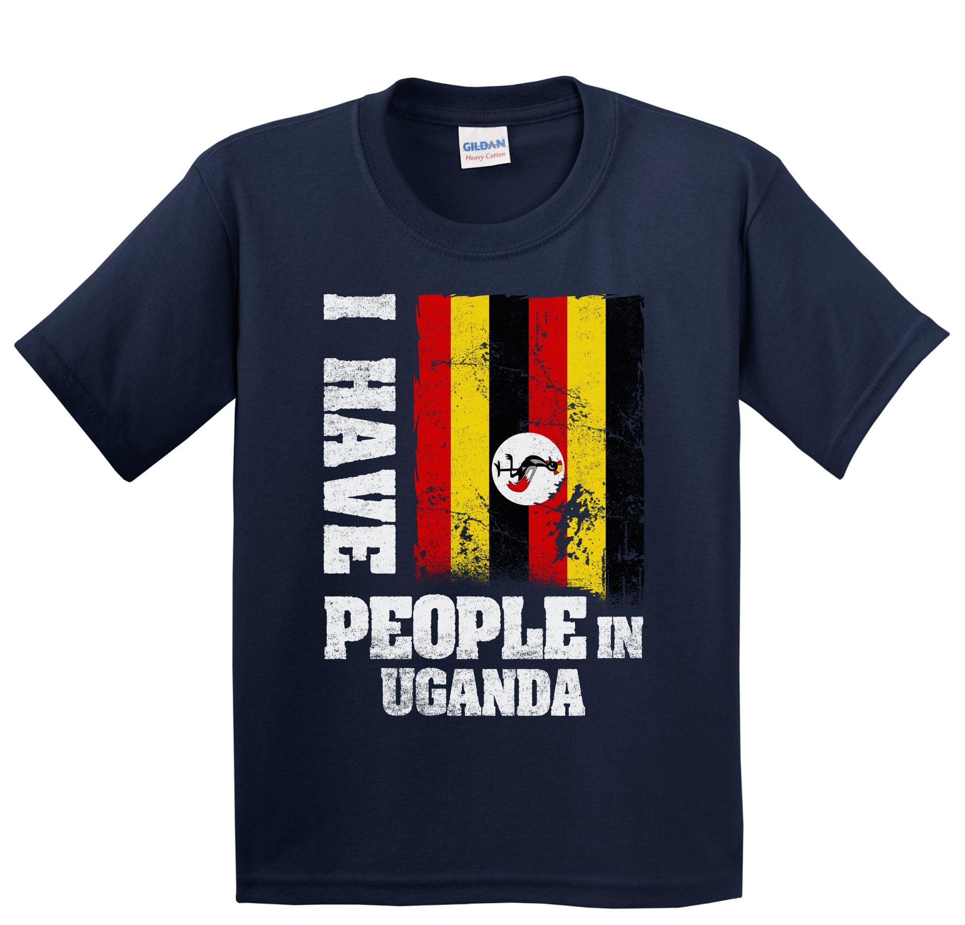 I Have People In Uganda Ugandan Flag Youth T-Shirt