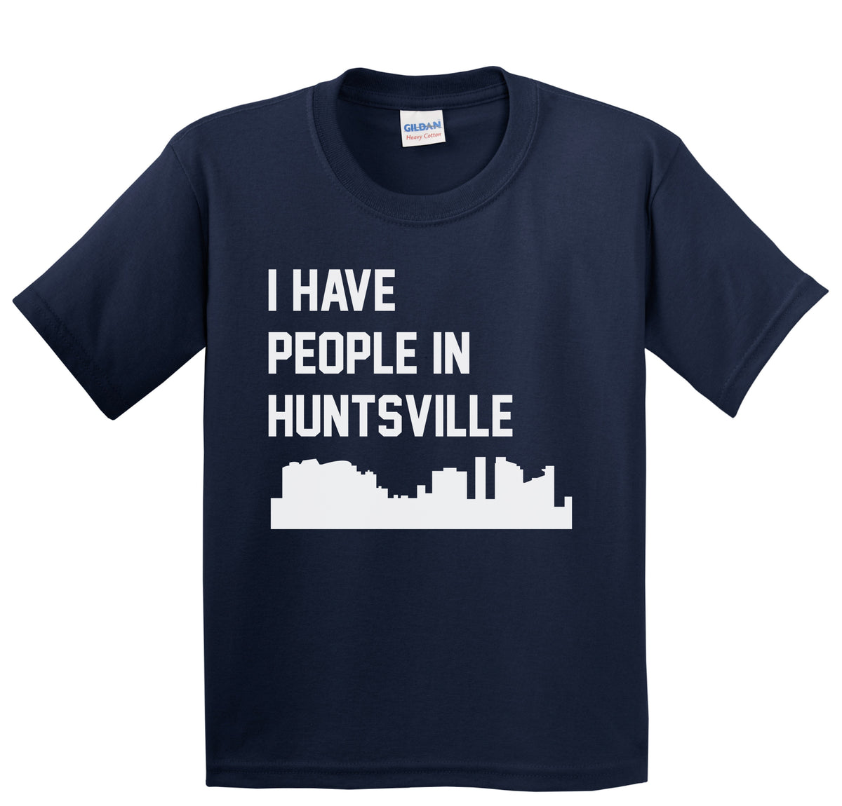 I Have People In Huntsville Alabama Skyline Youth T-Shirt