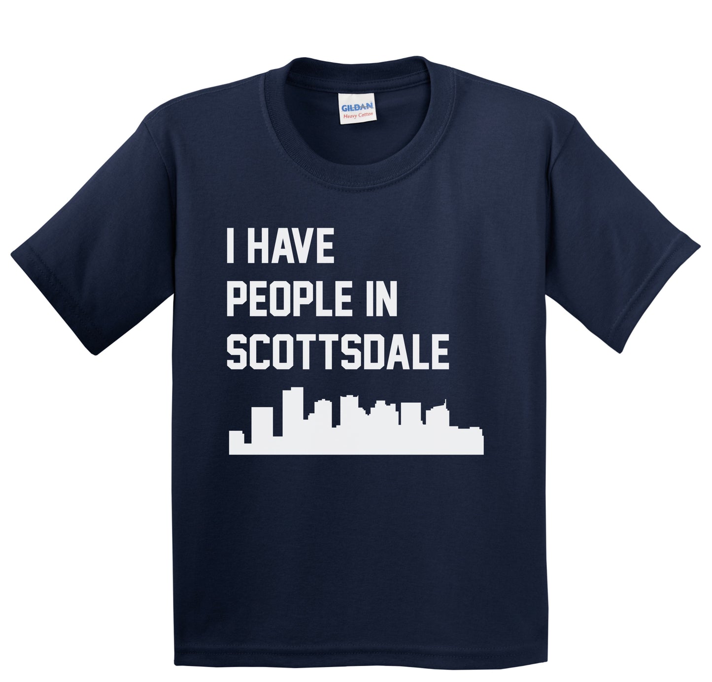 I Have People In Scottsdale Arizona Skyline Youth T-Shirt