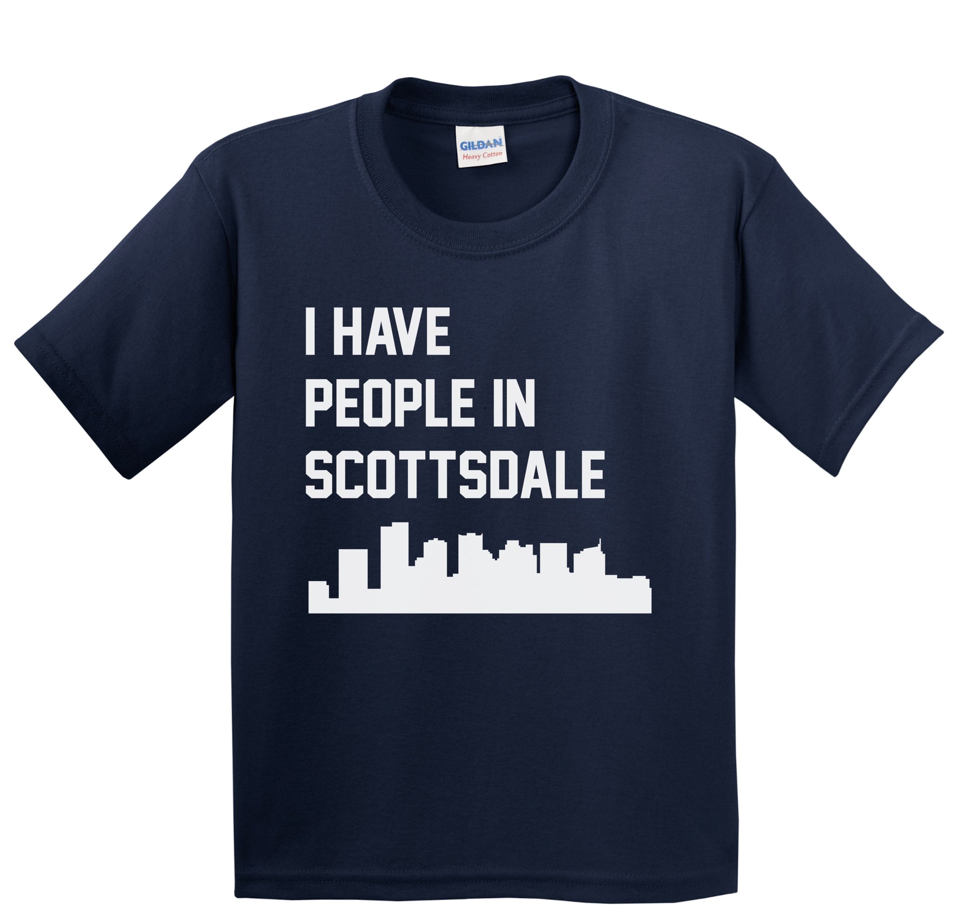 I Have People In Scottsdale Arizona Skyline Youth T-Shirt