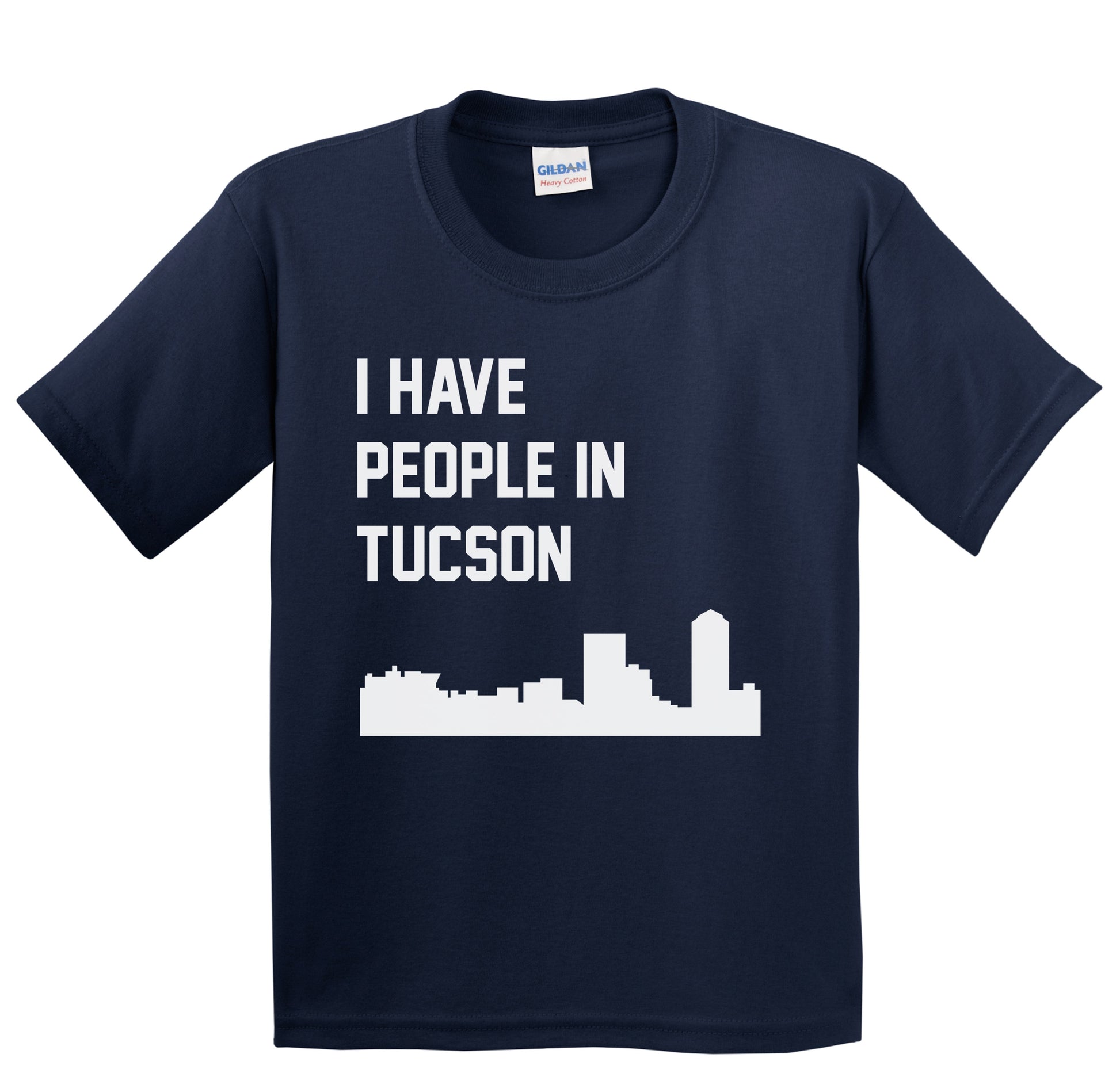 I Have People In Tucson Arizona Skyline Youth T-Shirt