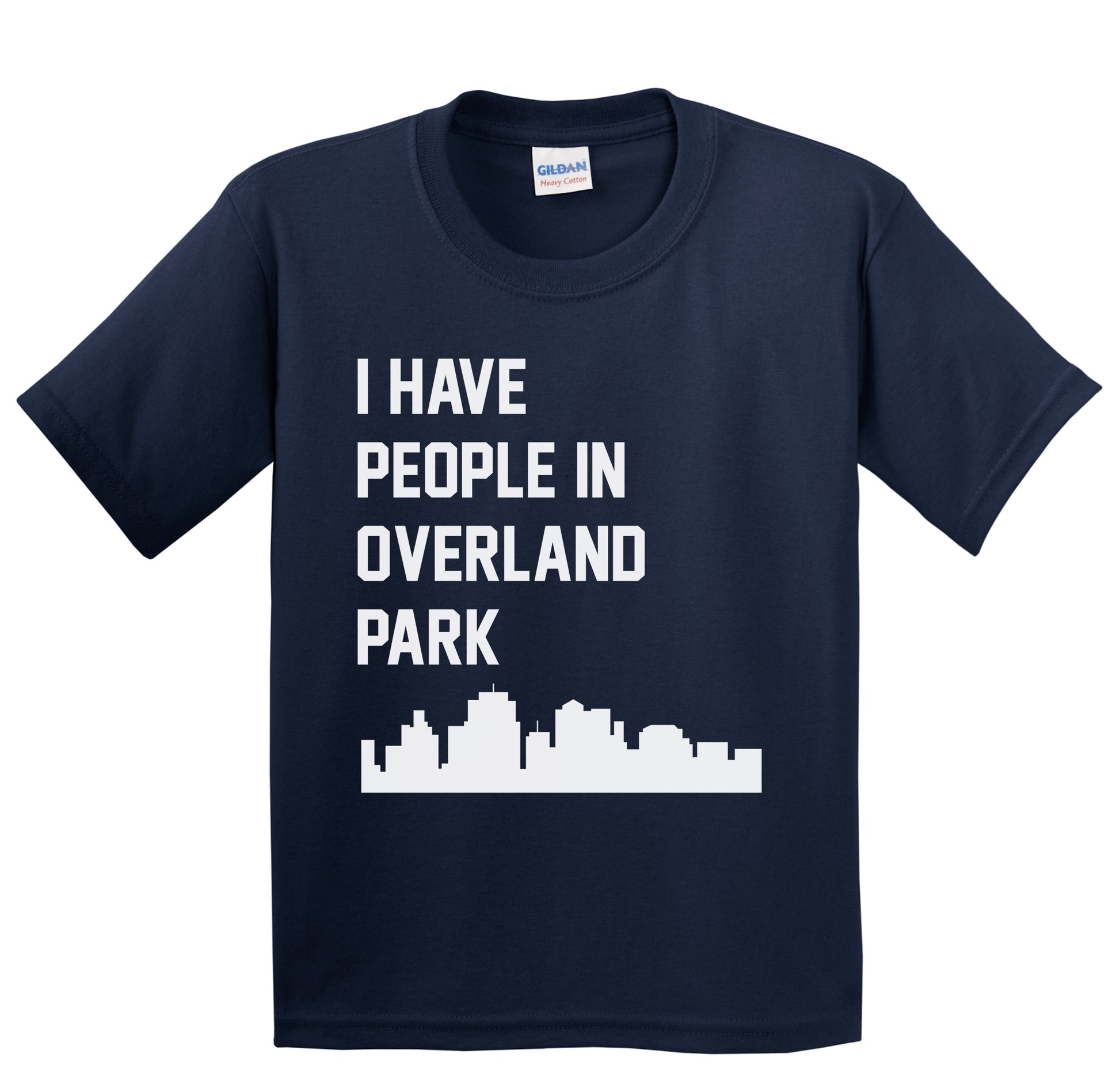I Have People In Overland Park Kansas Skyline Youth T-Shirt