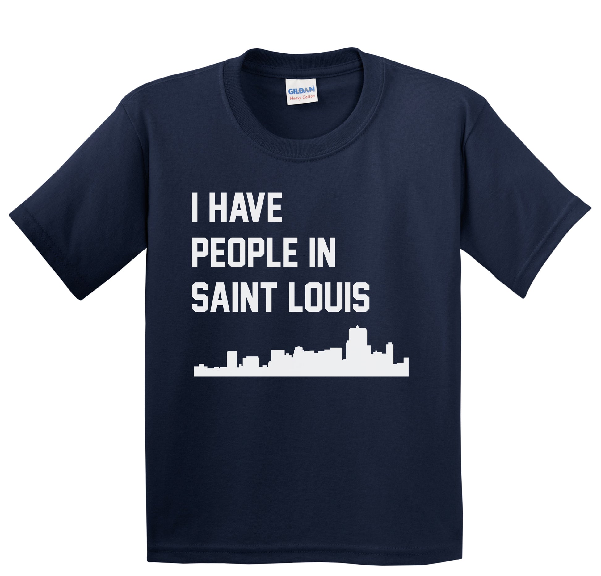 I Have People In Saint Louis Missouri Skyline Youth T-Shirt