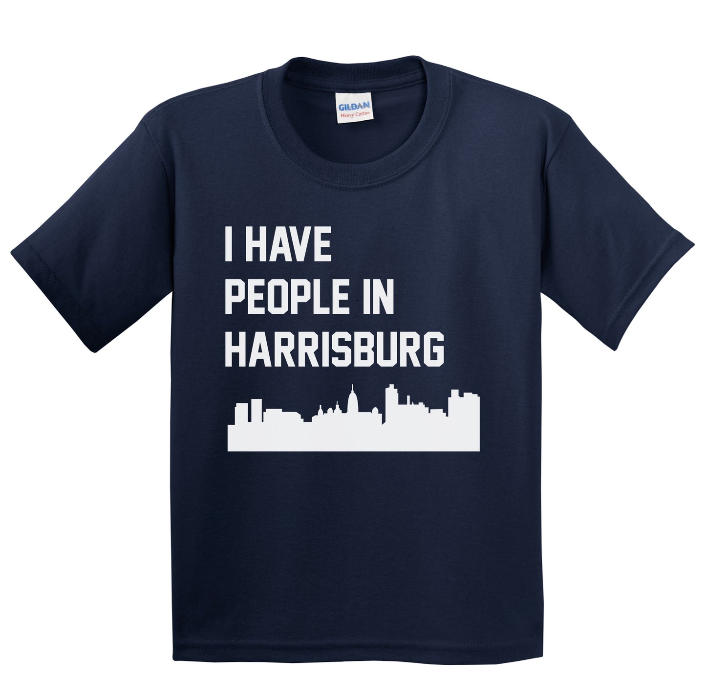 I Have People In Harrisburg Pennsylvania Skyline Youth T-Shirt