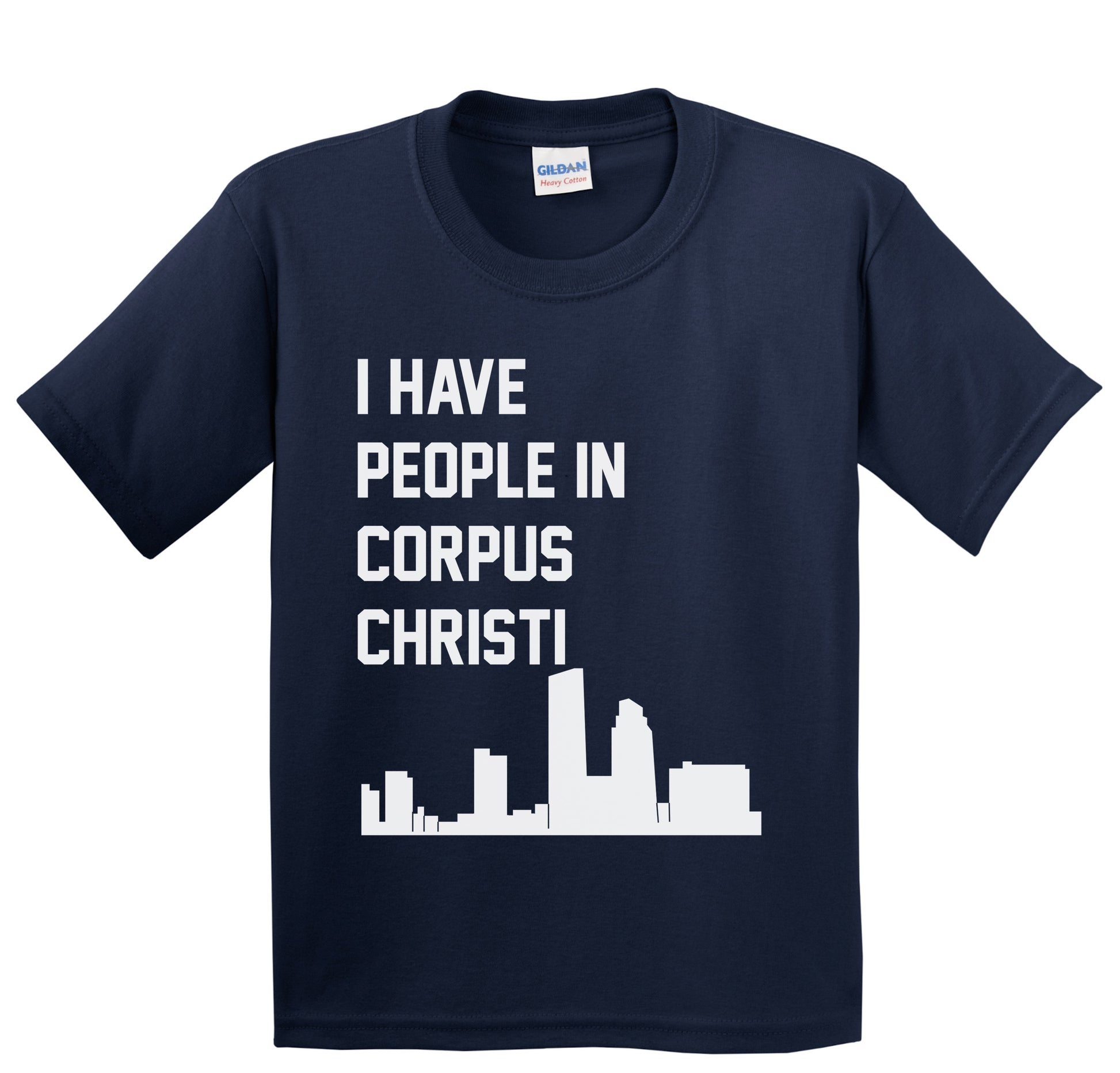 I Have People In Corpus Christi Texas Skyline Youth T-Shirt