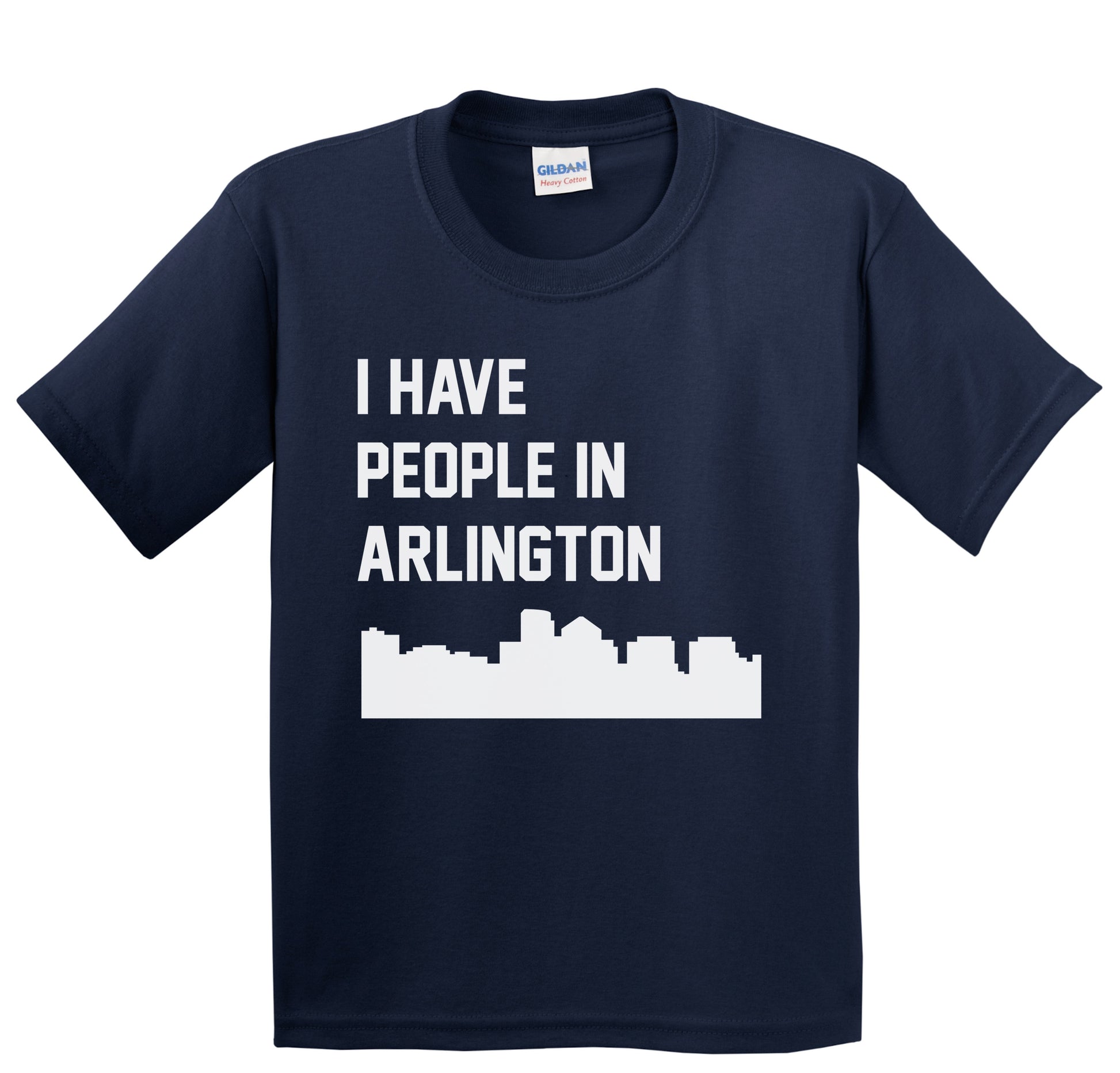 I Have People In Arlington Virginia Skyline Youth T-Shirt
