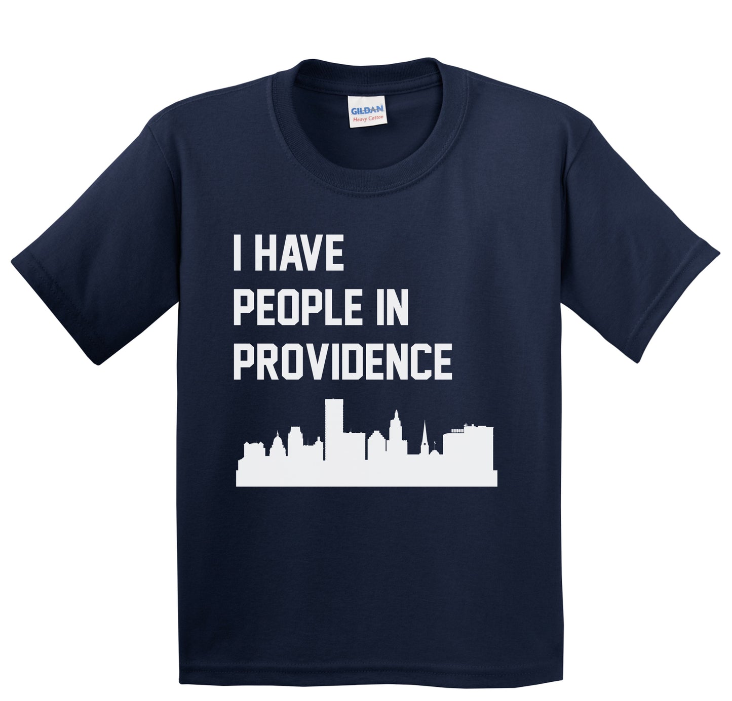 I Have People In Providence Rhode Island Skyline Youth T-Shirt