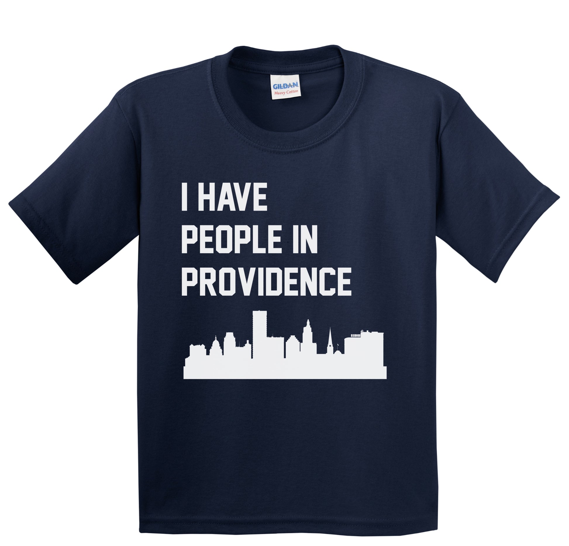 I Have People In Providence Rhode Island Skyline Youth T-Shirt